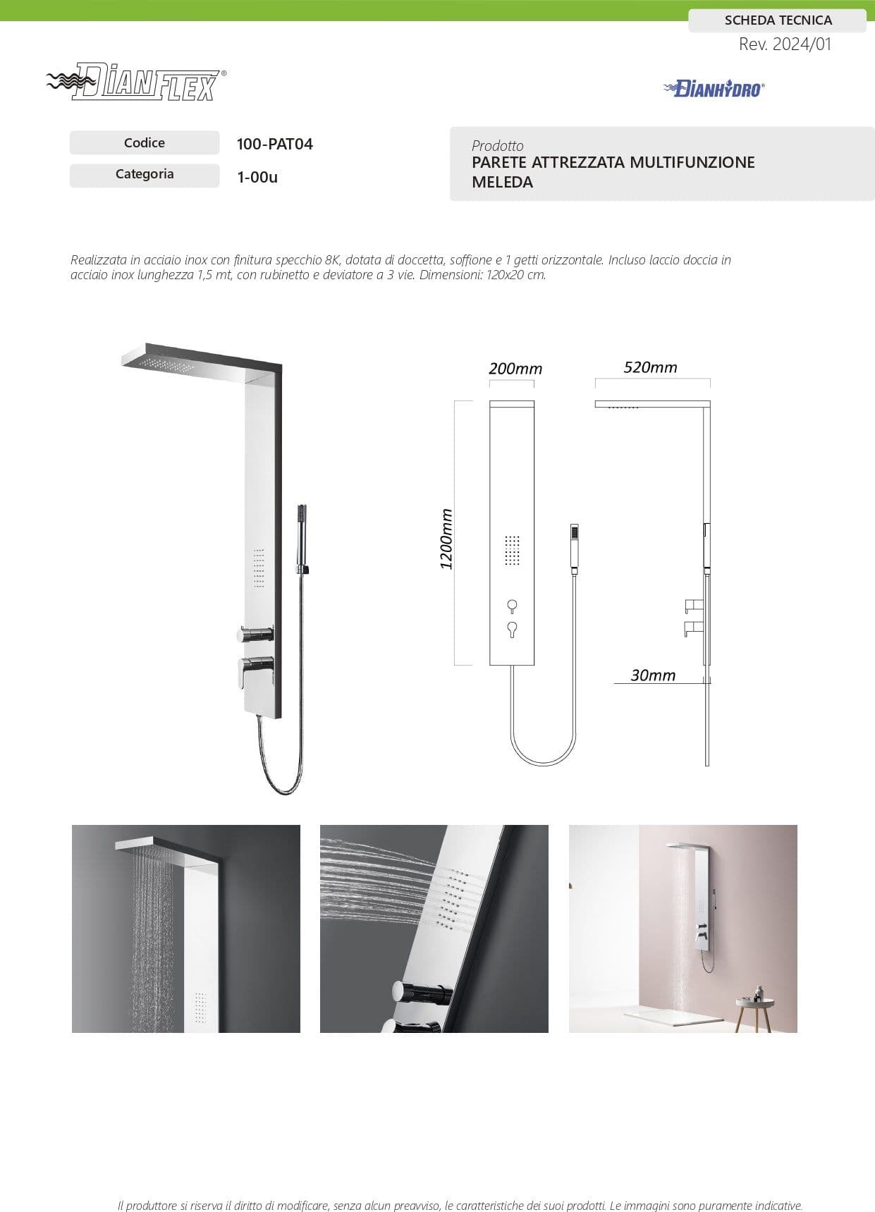 Parete Attrezzata Multifunzione Mod. Zante- Acciaio Inox Spazzolato- Dh- Pezzi 1 in Rastrelliere per attrezzi BricoGo - Marano di Napoli, commercioVirtuoso.it