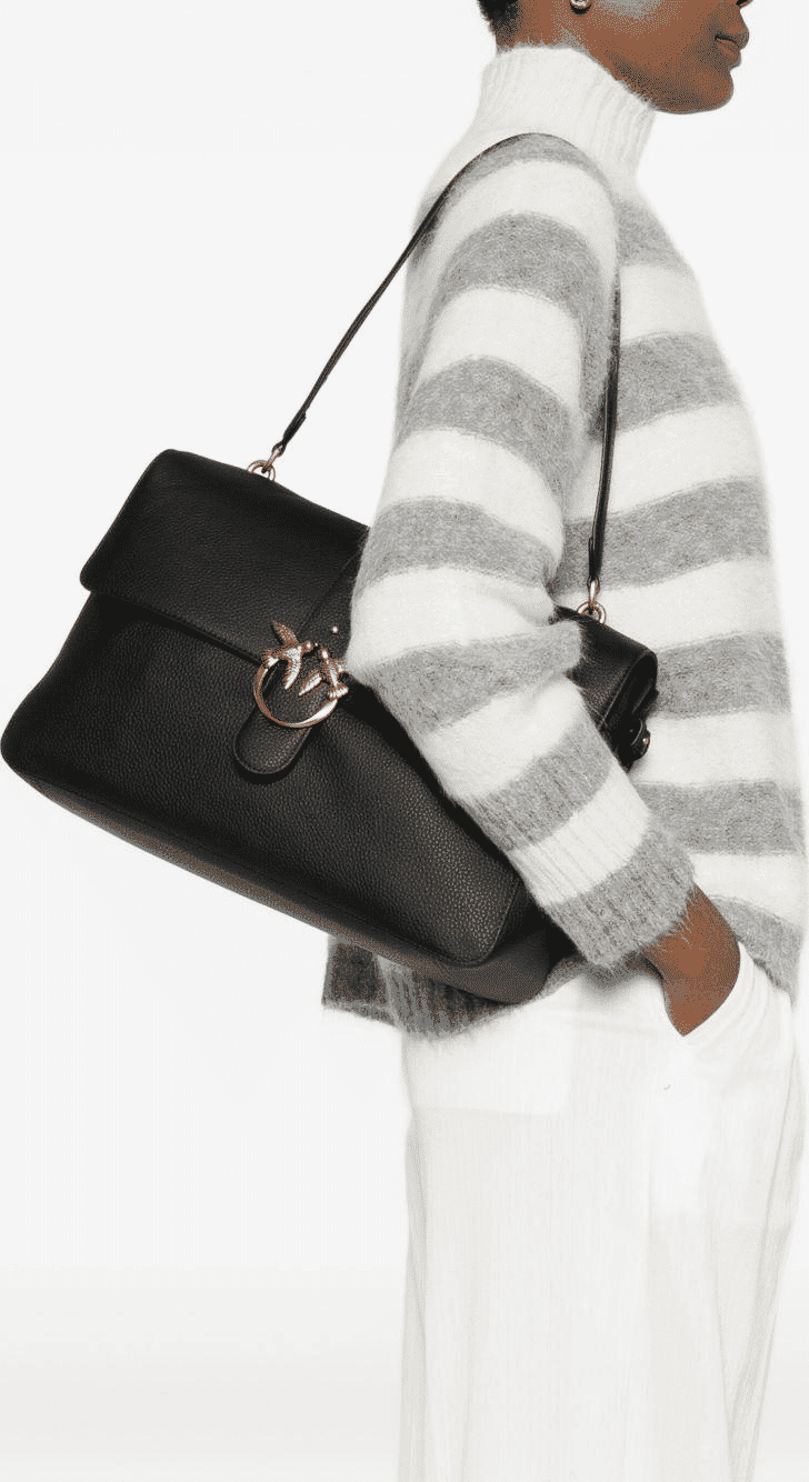 Pinko LOVE ONE EXTRA SLOUCHY Donna 105067A2OX-Z99Q Nero da donna in Borse a zainetto Drestige - Casamassima, commercioVirtuoso.it