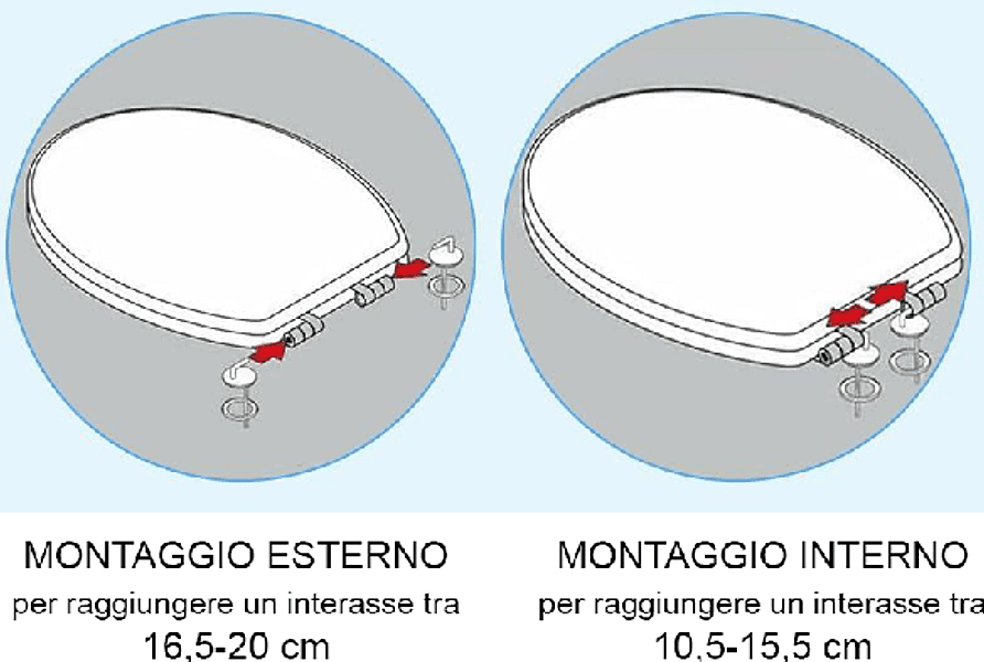 Sedile Wc Per Disabili Universale Matteo Bianco In Mdf Con Cerniere Regolabili Passanti Dh in Sedili WC BricoGo - Marano di Napoli, commercioVirtuoso.it