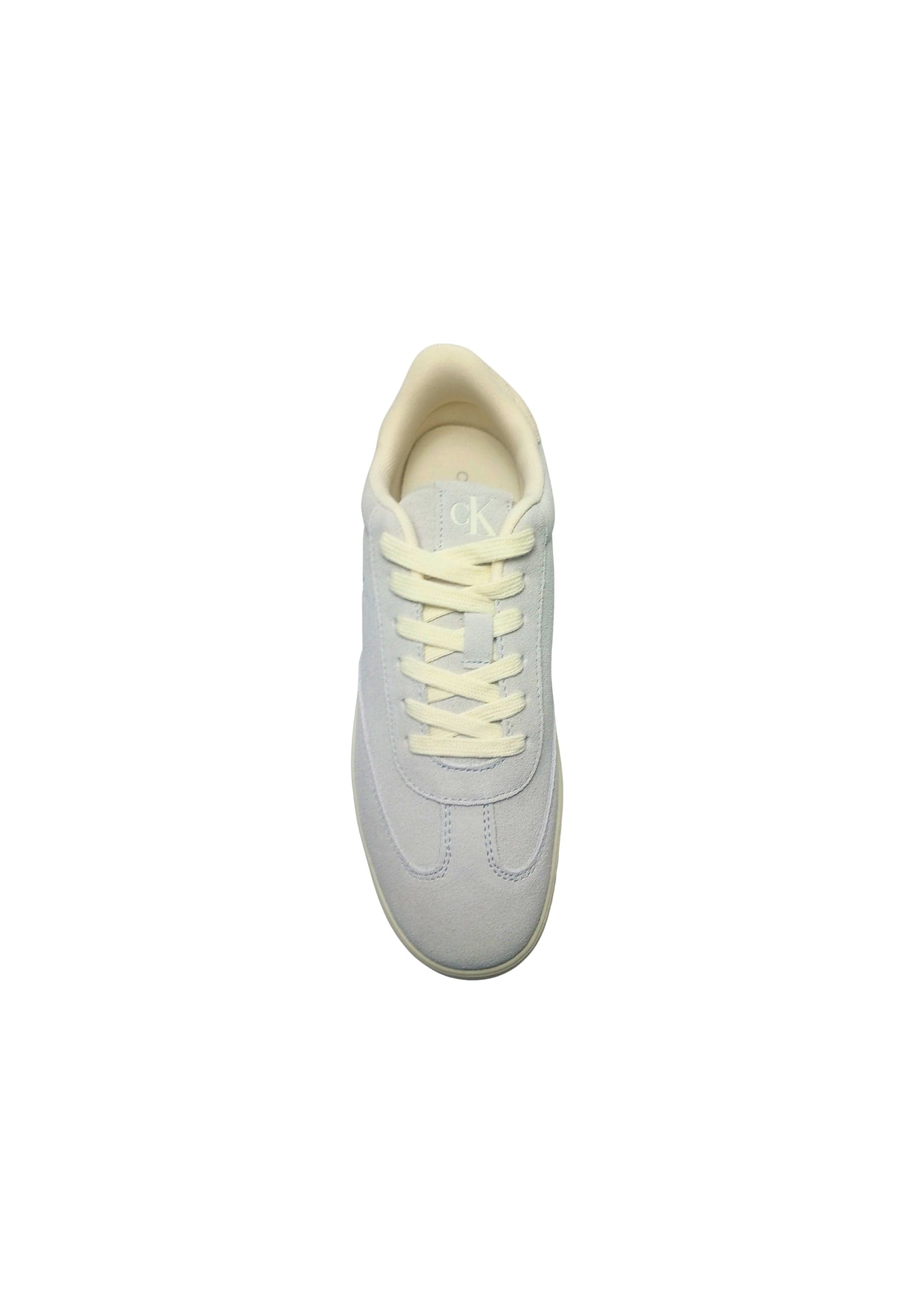 CALVIN KLEIN JEANS Scarpe Uomo Calvin Klein Jeans Sneakers basse, logo laterale, laccio bianco da uomo in Sneaker casual Drestige - Casamassima, commercioVirtuoso.it