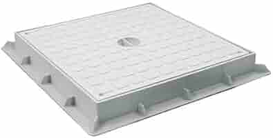 Telaio Con Chiusino Per Pozzetto 20X20 Cm In Polipropilene Anti-Uv Resistente Agli Urti E Agenti Atmosferici in Drenaggio BricoGo - Marano di Napoli, commercioVirtuoso.it