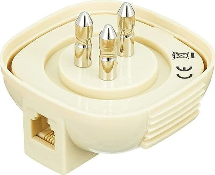 Spina Telefonica Tripolare Tipo Telecom Con Presa Modulare Plug 6/4 C in Socket BricoGo - Marano di Napoli, commercioVirtuoso.it