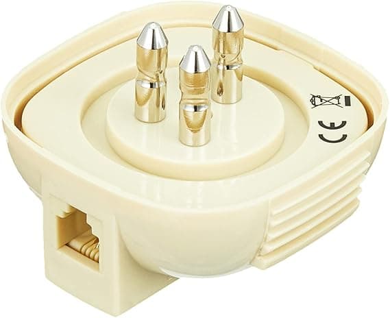 Spina Telefonica Tripolare Tipo Telecom Con Presa Modulare Plug 6/4 C in Socket BricoGo - Marano di Napoli, commercioVirtuoso.it