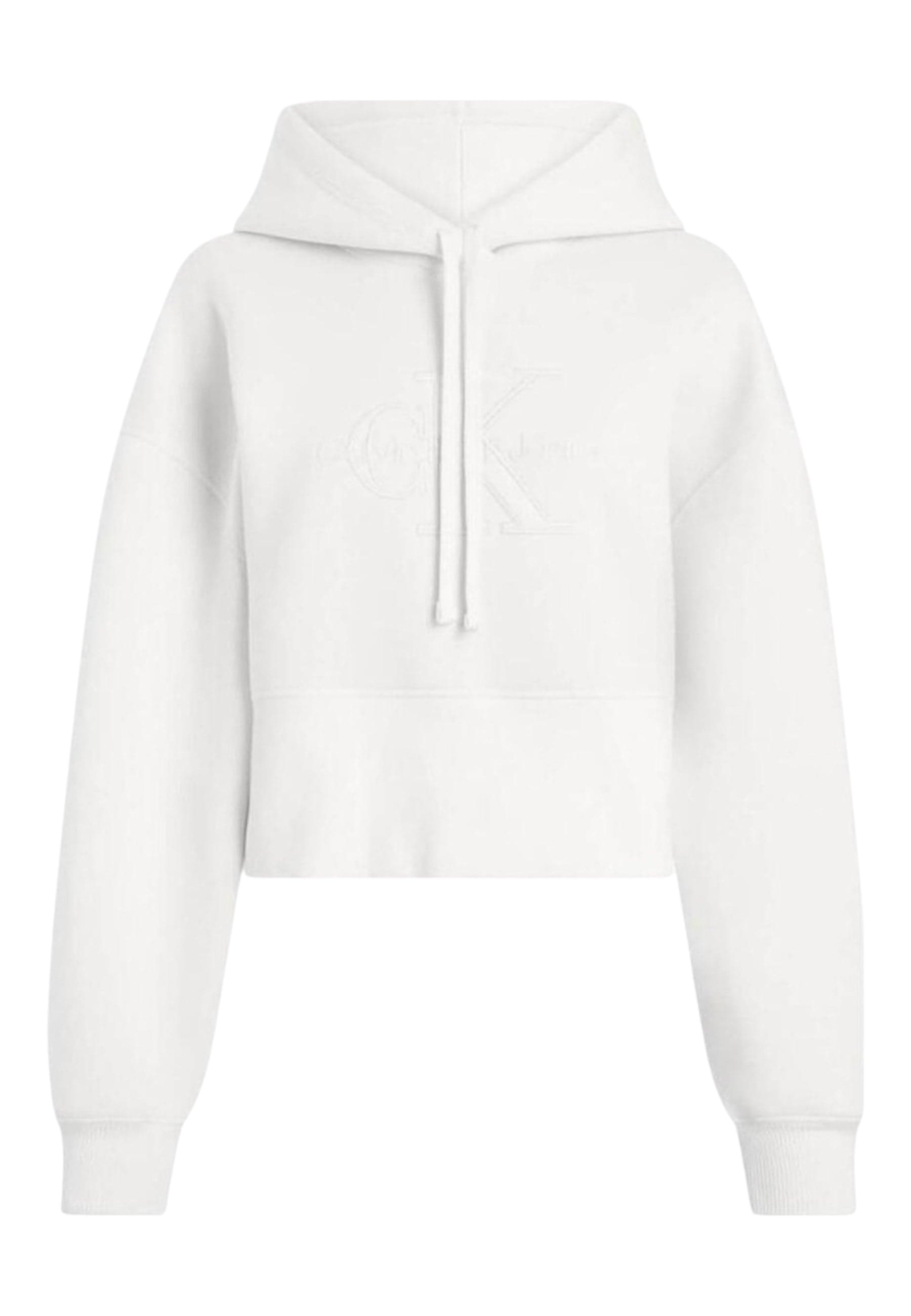CALVIN KLEIN JEANS Felpa Cappuccio con Logo Donna Calvin Klein Jeans da donna in Felpe con cappuccio Drestige - Casamassima, commercioVirtuoso.it