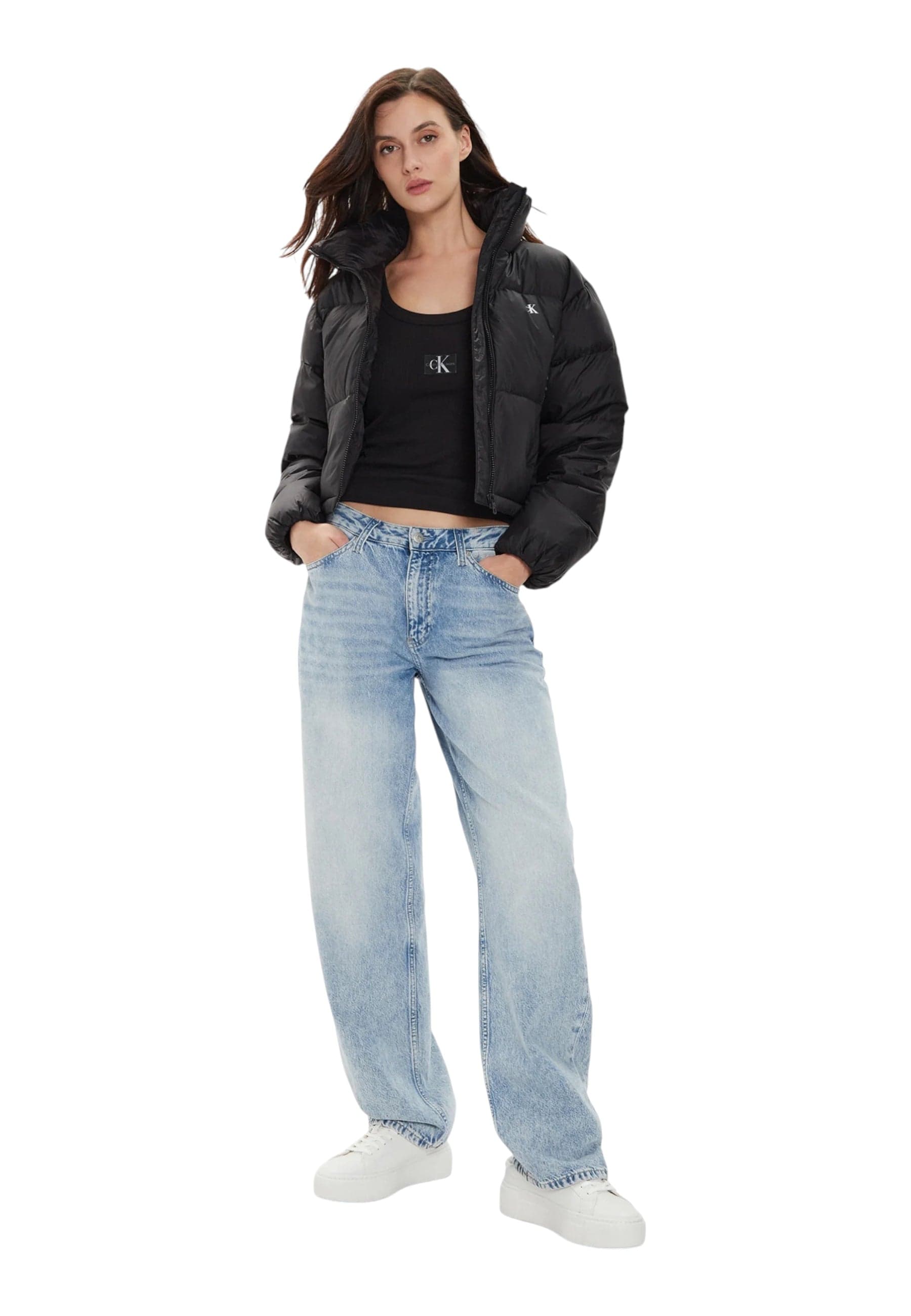 CALVIN KLEIN JEANS Piumino Corto Donna Calvin Klein Jeans da donna in Giacche Drestige - Casamassima, commercioVirtuoso.it