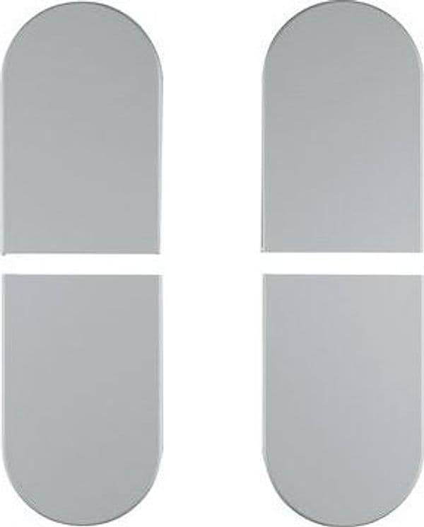 Copertura Per Cerniere Invisibili Eclipse 3.2 Agb In Abs Cromo Opaco 35X23 Mm Confezione 4 Pezzi in Cardini BricoGo - Marano di Napoli, commercioVirtuoso.it