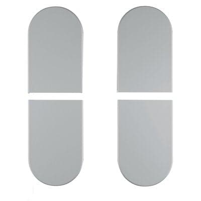 Copertura Per Cerniere Invisibili Eclipse 3.2 Agb In Abs Cromo Opaco 35X23 Mm Confezione 4 Pezzi in Cardini BricoGo - Marano di Napoli, commercioVirtuoso.it