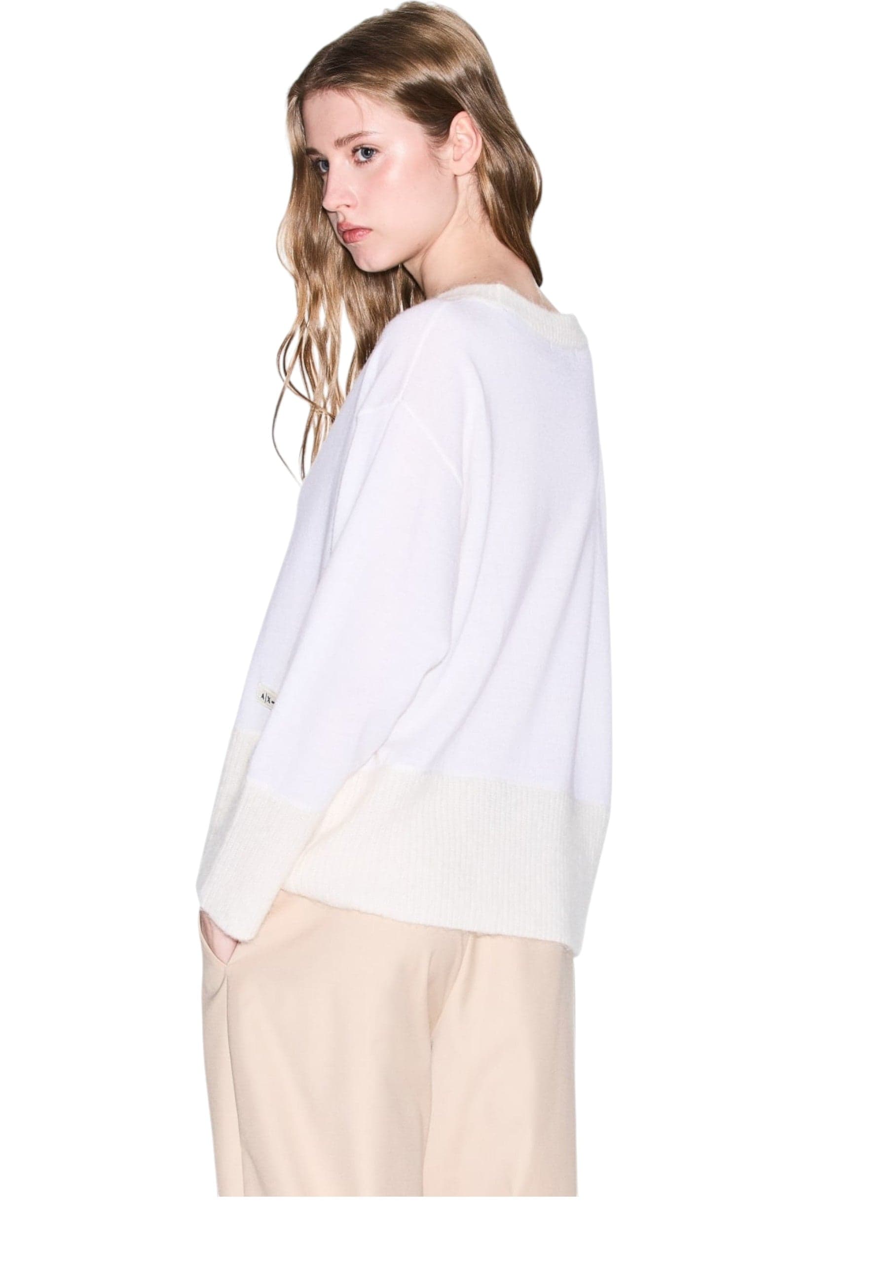 AX-ARMANI Maglia Donna AX-Armani 0772af16602-pa girocollo da donna in Felpe senza cappuccio Drestige - Casamassima, commercioVirtuoso.it