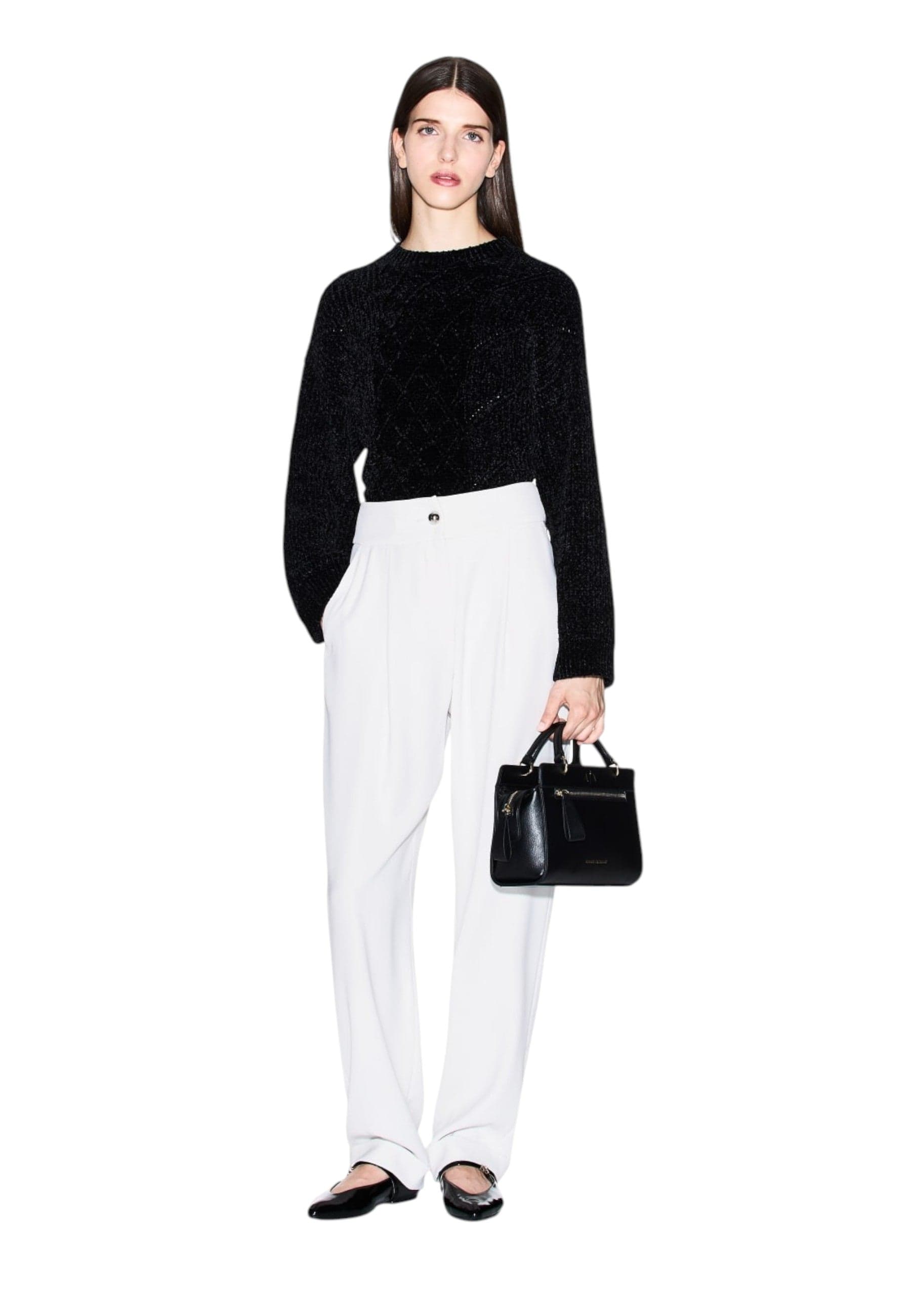 AX-ARMANI Pantalone Donna AX-Armani 1270af16125 con pinces da donna in Pantaloni Drestige - Casamassima, commercioVirtuoso.it