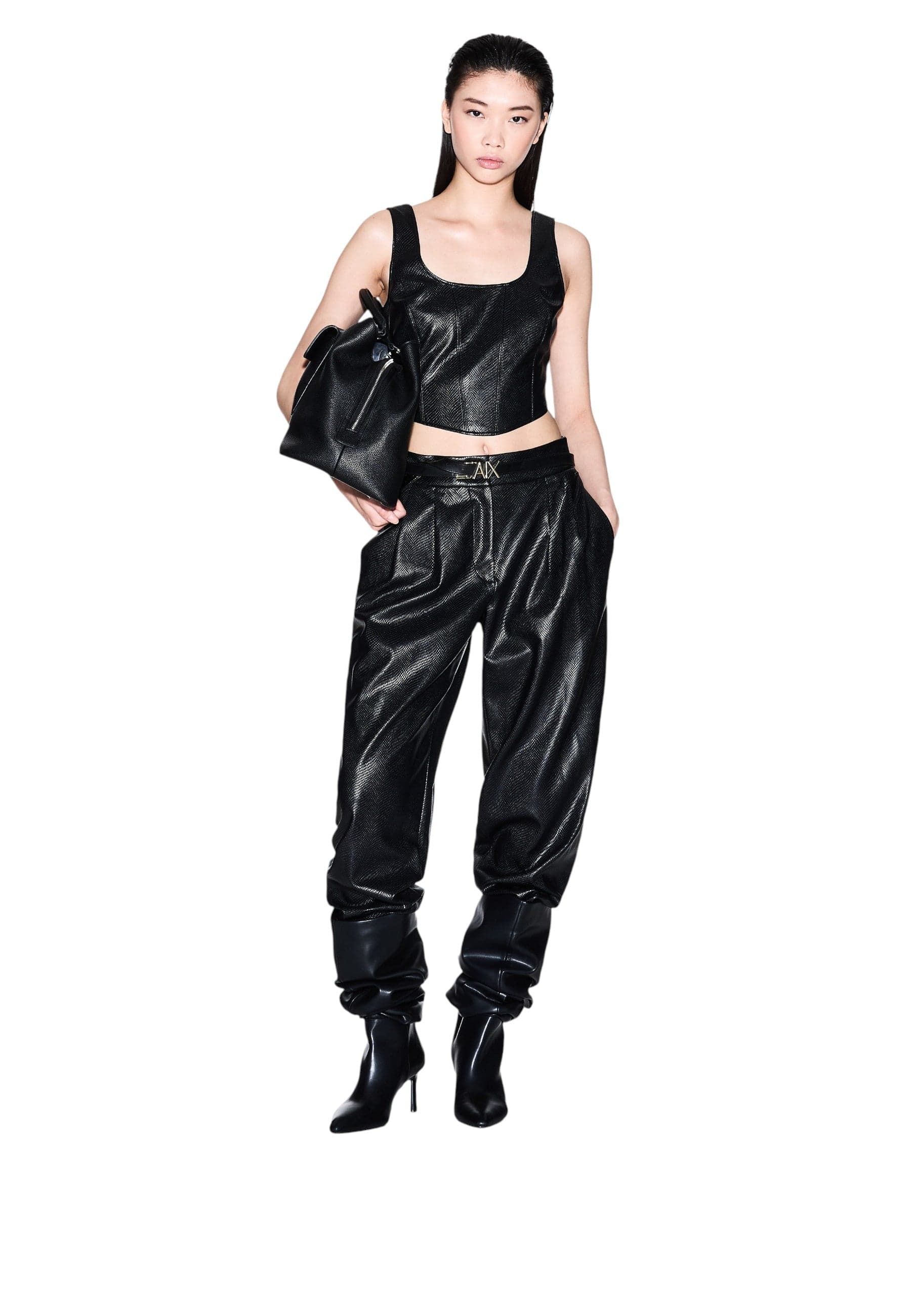 AX-ARMANI Pantalone Donna AX-Armani 1275af16199 con pinces da donna in Pantaloni Drestige - Casamassima, commercioVirtuoso.it