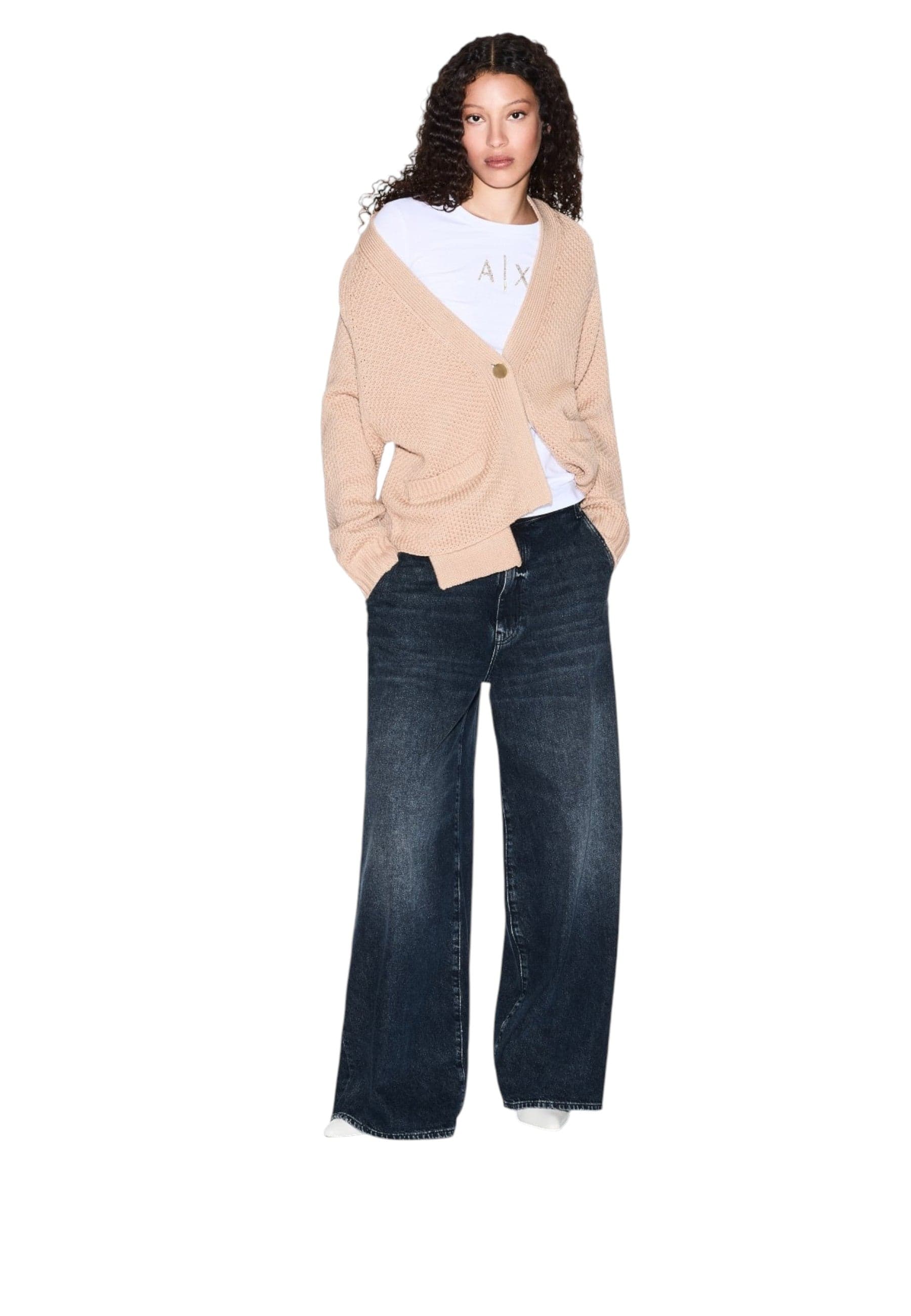 AX-ARMANI Cardigan Donna AX-Armani 1306af166041-be scatola da donna in Cardigan Drestige - Casamassima, commercioVirtuoso.it