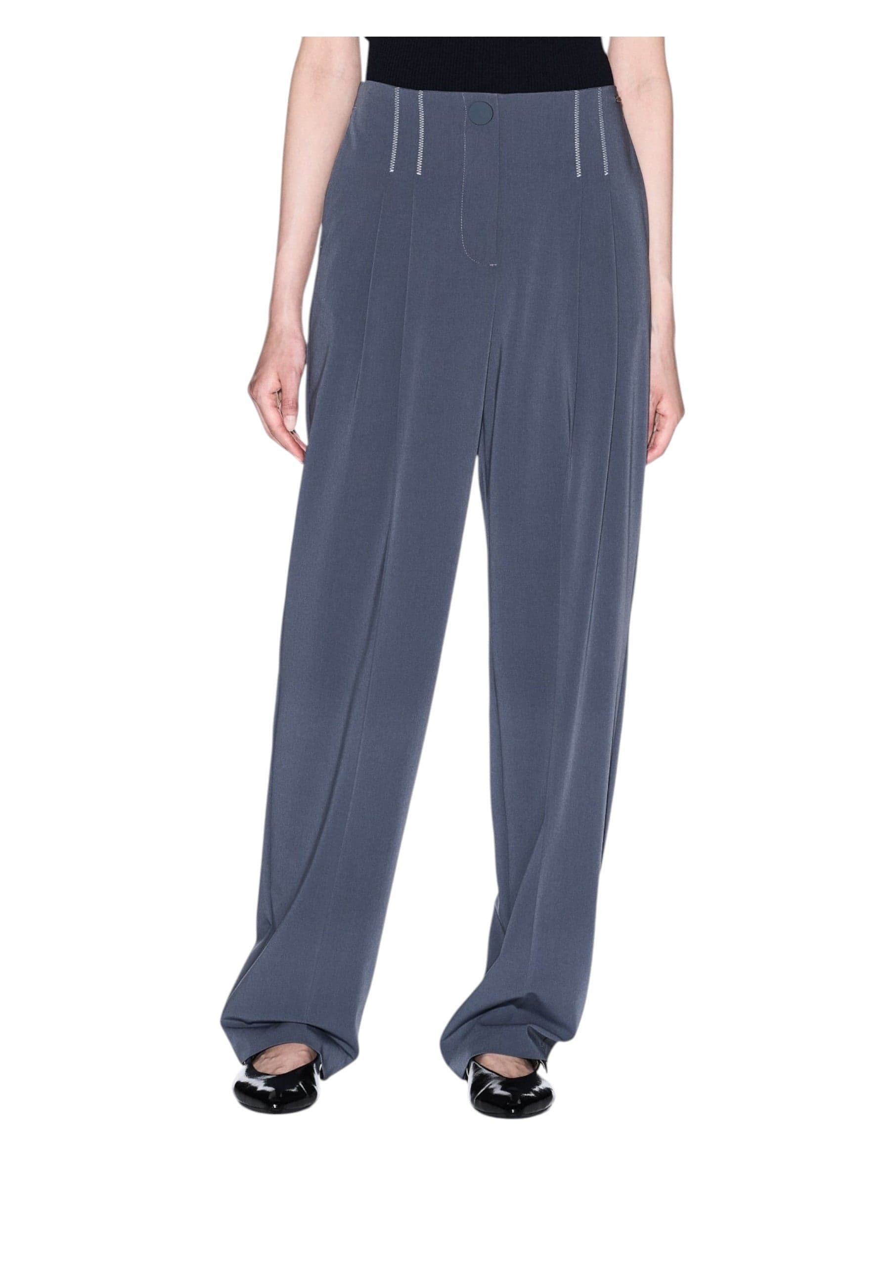 AX-ARMANI Pantalone Donna AX-Armani 0657af16145 con pinces da donna in Pantaloni Drestige - Casamassima, commercioVirtuoso.it