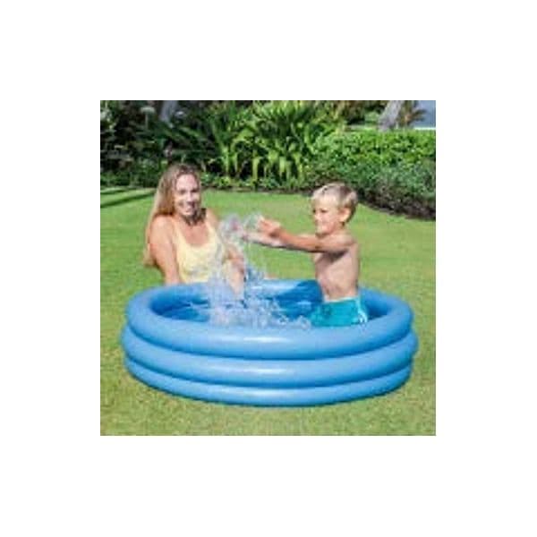 Intex Piscina Tonda Gonfiabile Crystal Blu Cm. 114X25 H (Lt. 156) in Piscine gonfiabili BricoGo - Marano di Napoli, commercioVirtuoso.it