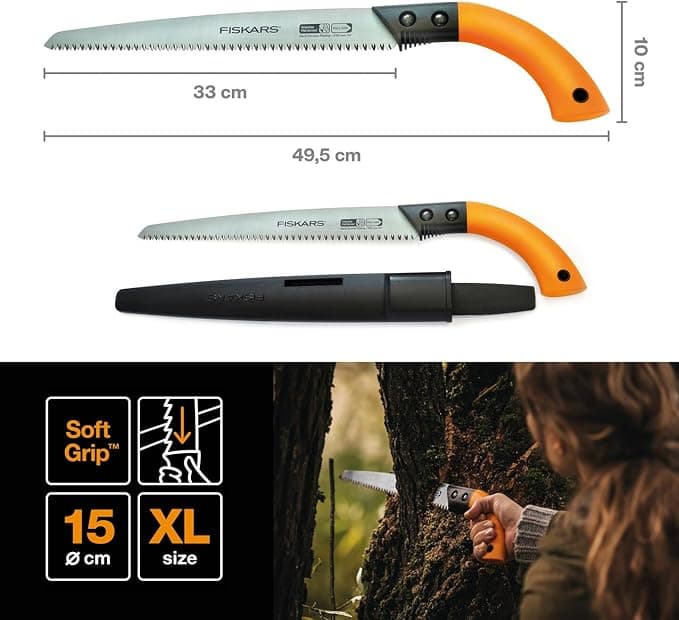 Segaccio Lama Fissa Sw84 Lunghezza Mm.330 (123840) Fiskars in Seghe per potatura BricoGo - Marano di Napoli, commercioVirtuoso.it