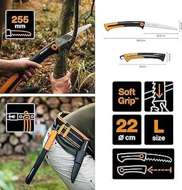 Segaccio Giardino Xtract Sw75 Lunghezza Mm.330 (123880) Fiskars in Seghe per potatura BricoGo - Marano di Napoli, commercioVirtuoso.it