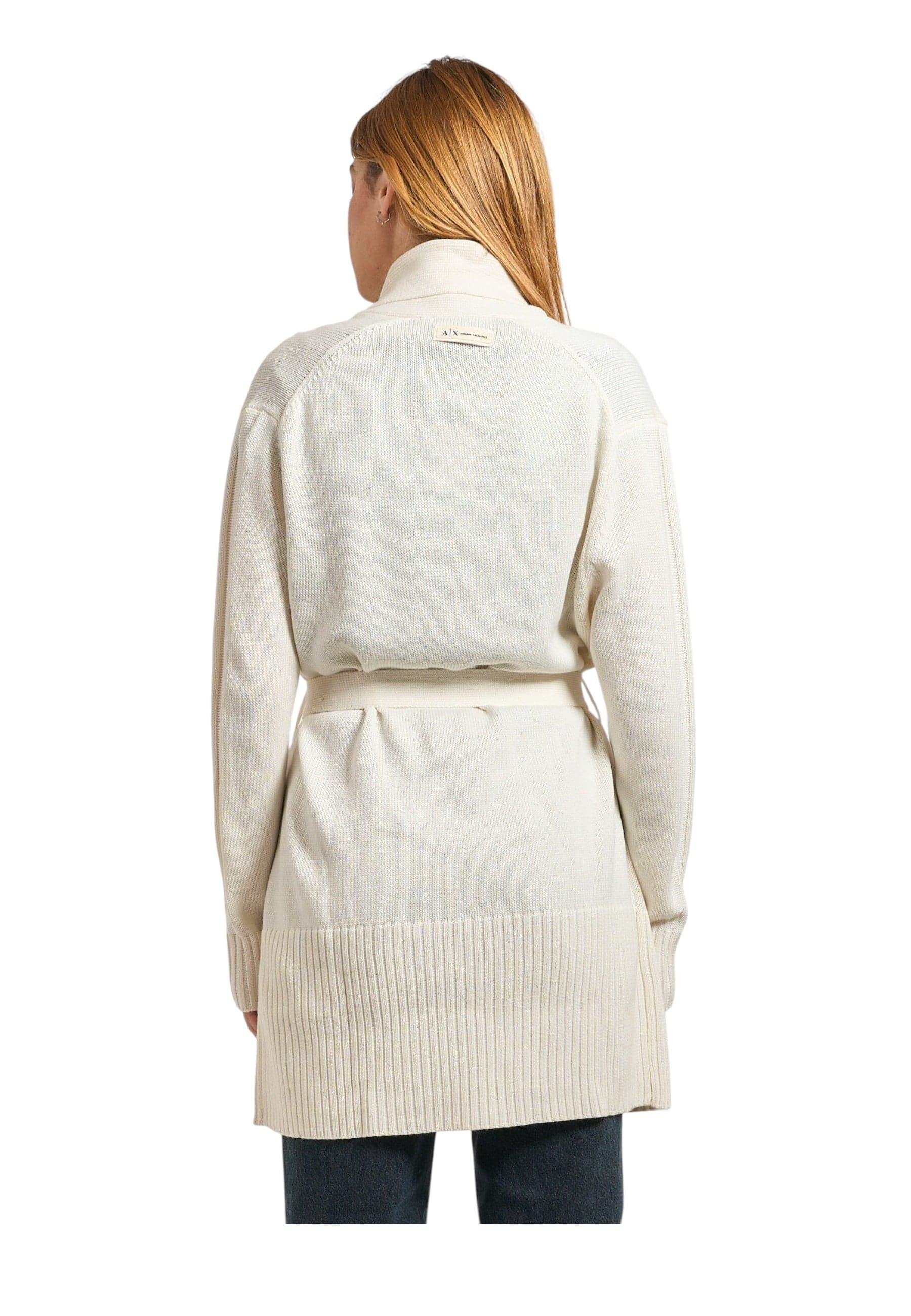 AX-ARMANI Cardigan Donna AX-Armani 0766af13774-ne 3/4 con cinta da donna in Cardigan Drestige - Casamassima, commercioVirtuoso.it