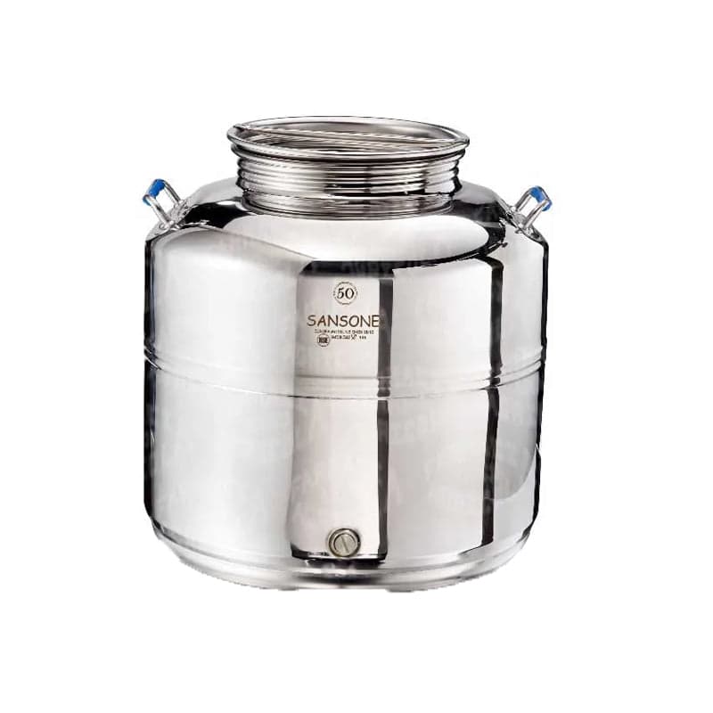 Contenitore Acciaio Inox Per Uso Alimenti Sansone- Lt. 25- Ff- Pezzi 1 in Contenitori BricoGo - Marano di Napoli, commercioVirtuoso.it