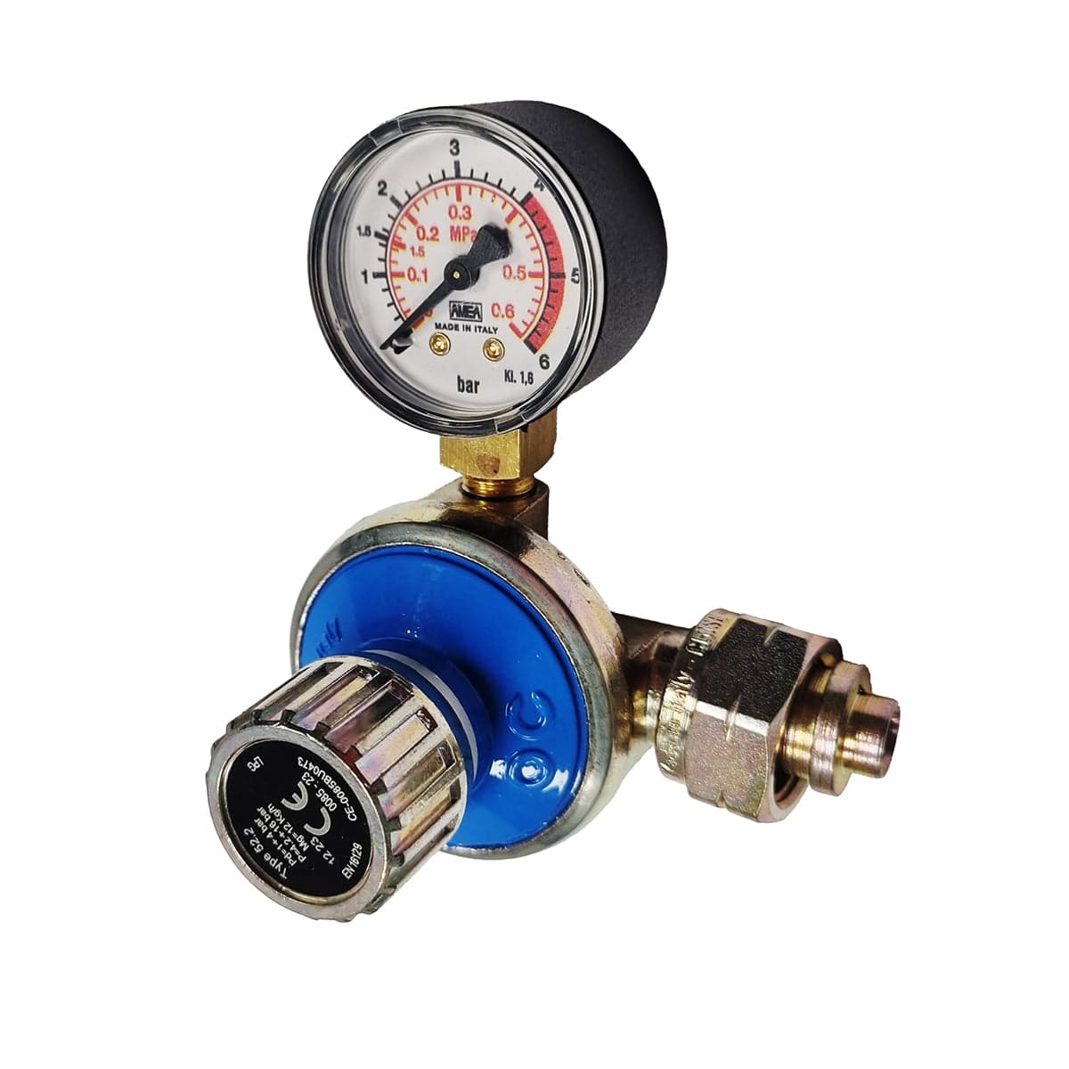 Riduttore Gas Alta Pressione 12 Kg/H Con Manometro Mod. Ap52- 12 Kg/H- Gnali- Pezzi 1 in Regolatori gas e pompe BricoGo - Marano di Napoli, commercioVirtuoso.it