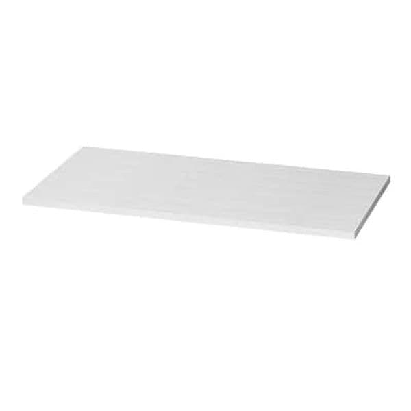 Mensola Rettangolare Ecopan 80 x 30 cm Col Bianco Spess. 1,8 cm