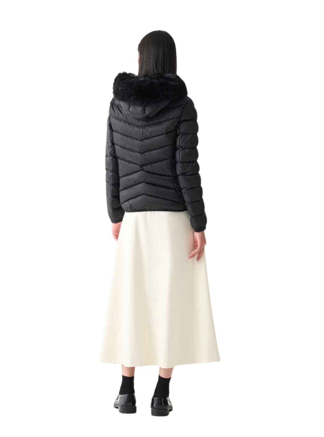 COLMAR Colmar donna Piumino trapuntato con pelliccia sintetica 2219E 2YO 99 da donna in Giacche Drestige - Casamassima, commercioVirtuoso.it