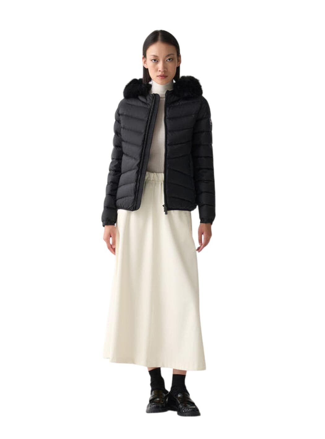 COLMAR Colmar donna Piumino trapuntato con pelliccia sintetica 2219E 2YO 99 da donna in Giacche Drestige - Casamassima, commercioVirtuoso.it