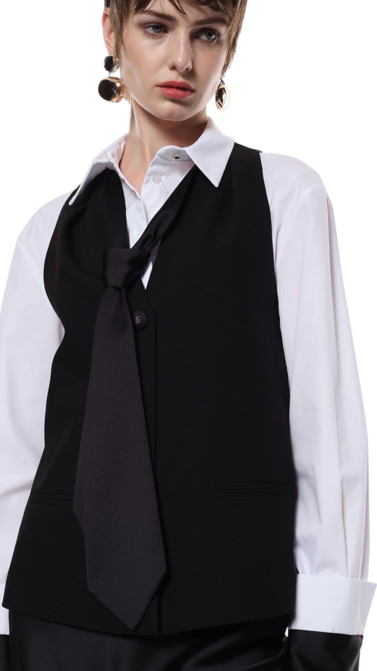 IMPERIAL Top sprovvisto di maniche con scollo a v Donna Imperial da donna in T-shirt Drestige - Casamassima, commercioVirtuoso.it
