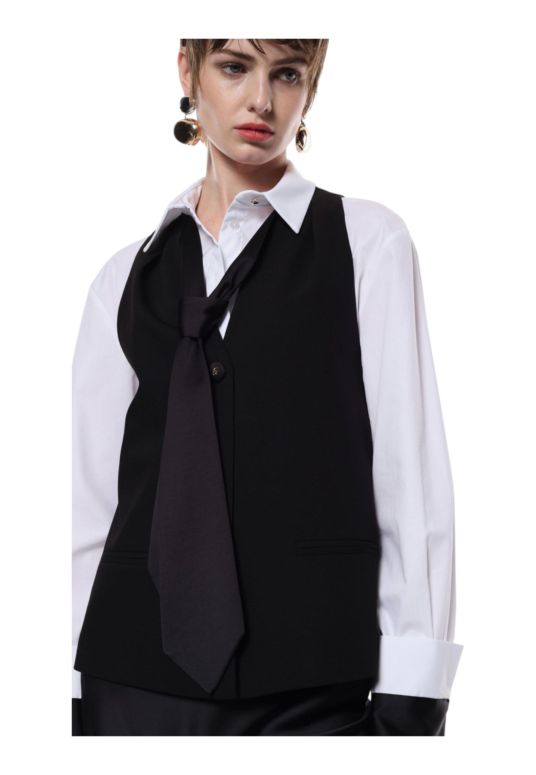 IMPERIAL Top sprovvisto di maniche con scollo a v Donna Imperial da donna in T-shirt Drestige - Casamassima, commercioVirtuoso.it