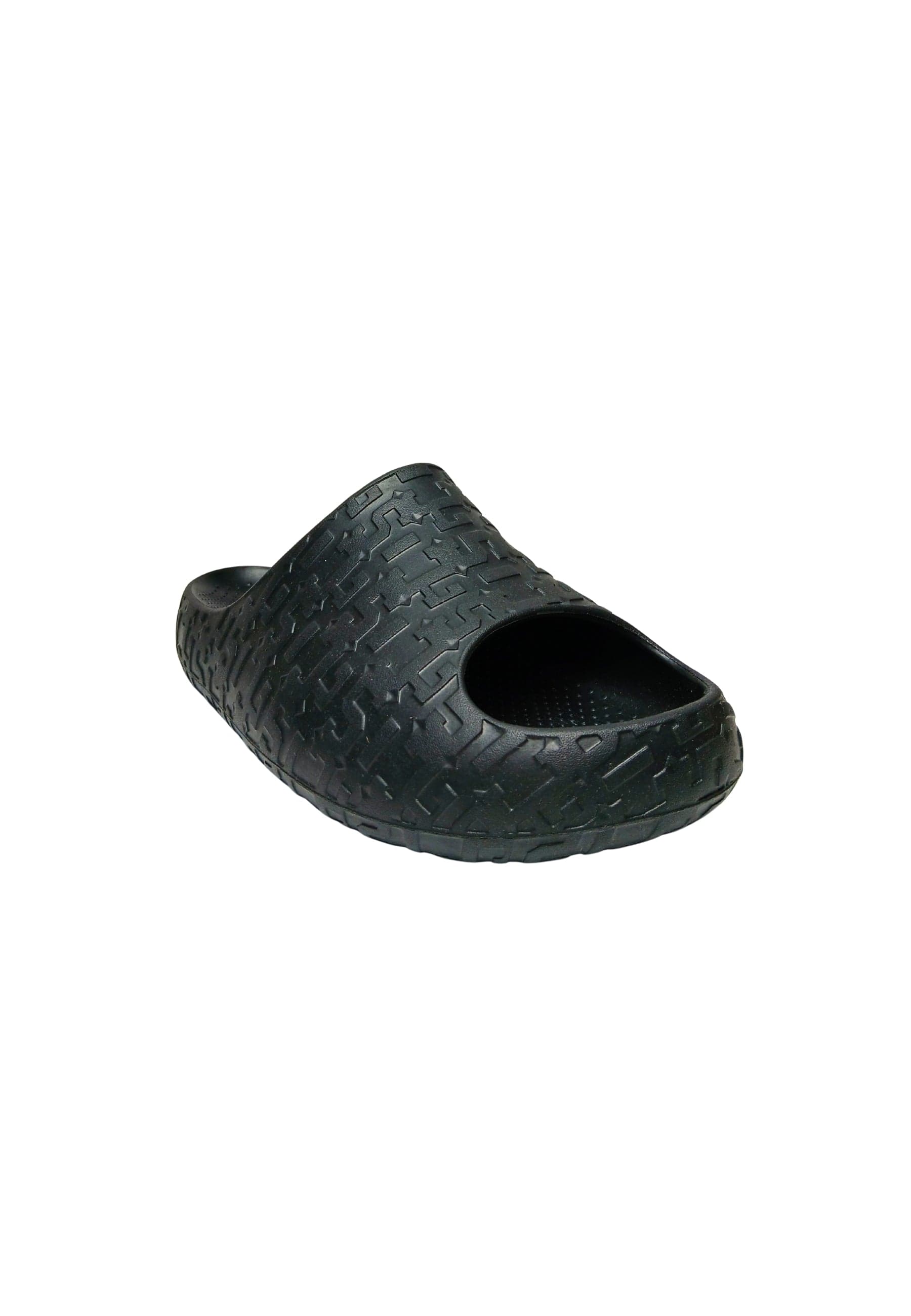 GCDS Scarpe Uomo Sliders Monogram Black da uomo in Infradito Drestige - Casamassima, commercioVirtuoso.it