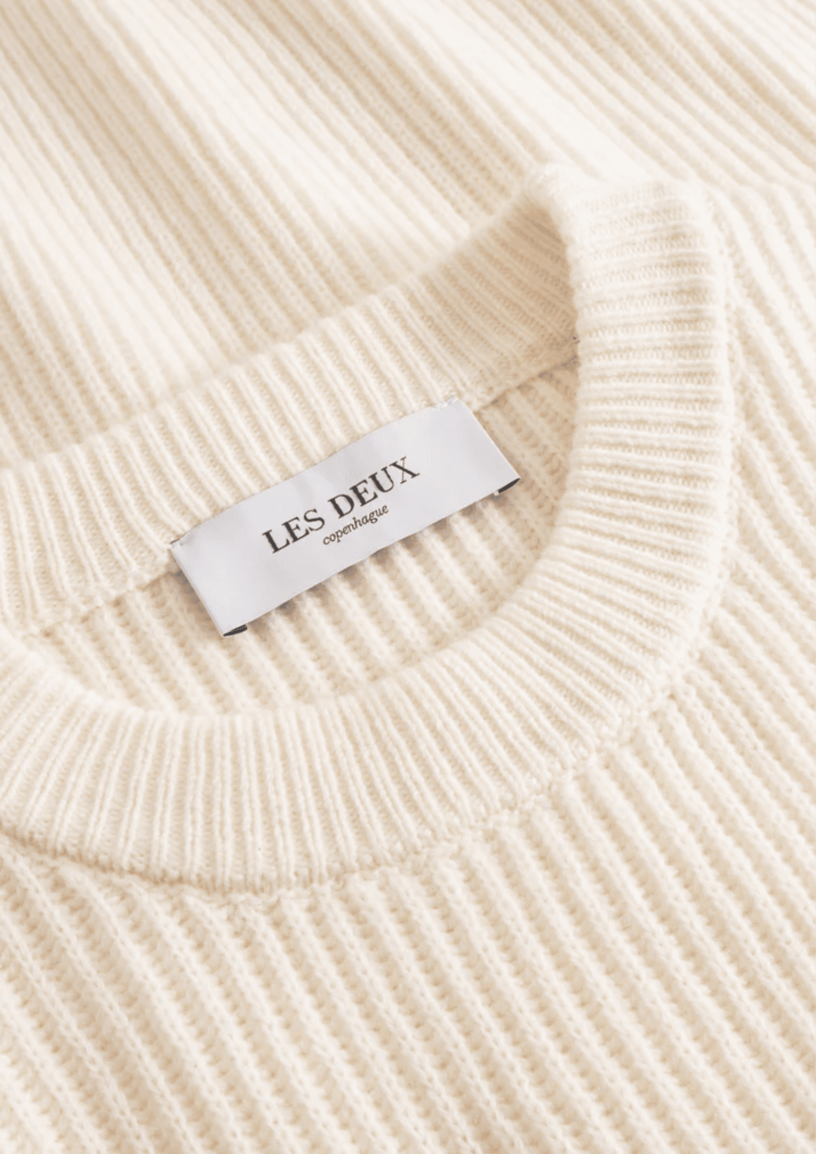 LES DEUX Eddie Wool Rib Crewneck Knit da uomo in Autocategorizzazione Drestige - Casamassima, commercioVirtuoso.it