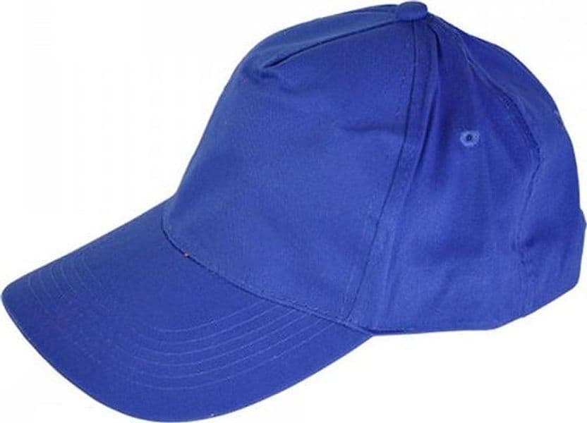 Berretto con Chiusura Regolabile Col. Blu Royal 6 Pezzi