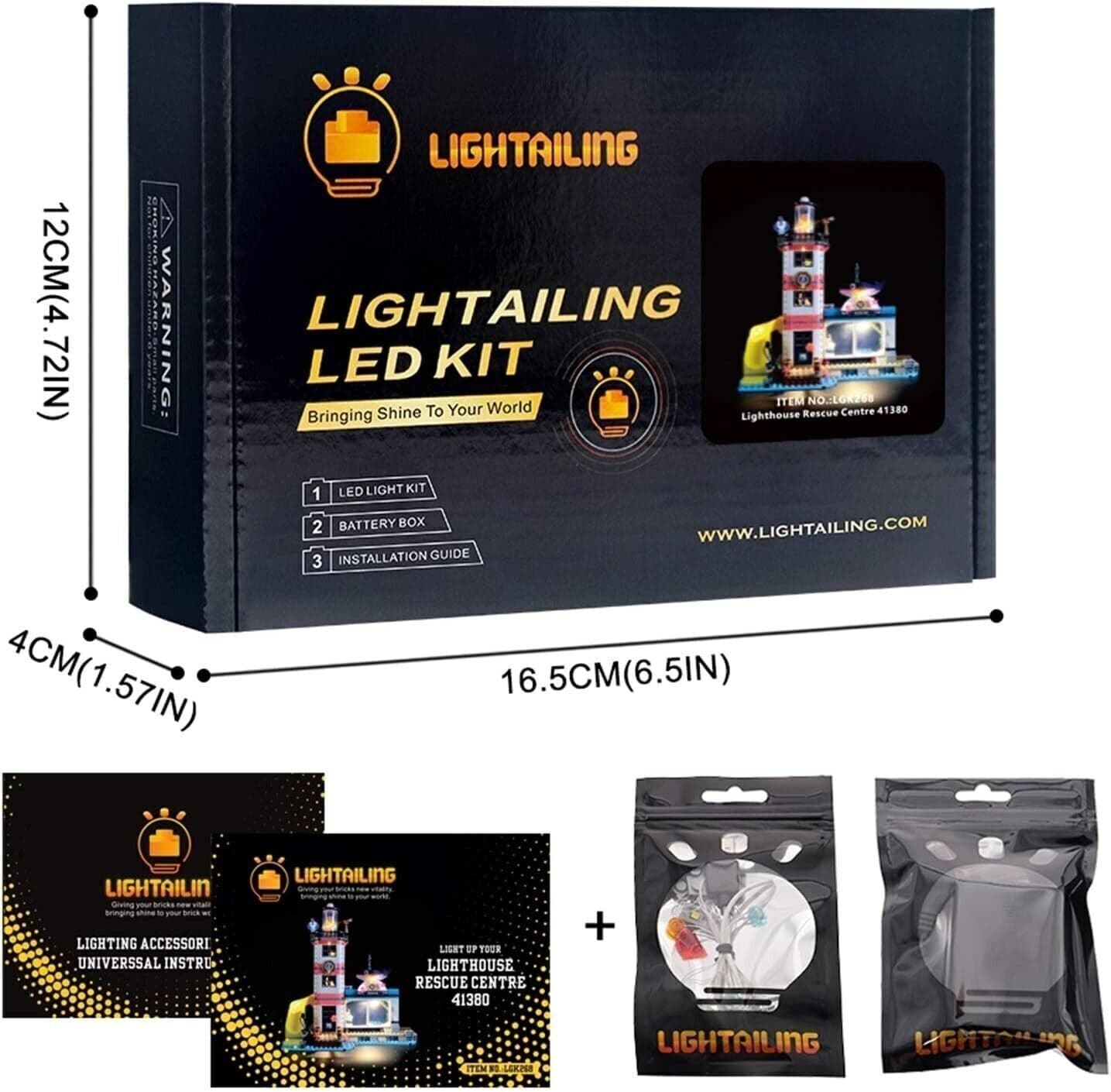 LIGHTAILING Set di Luci per (Friends Lighthouse Rescue Center) Modello in Set di costruzioni CL Store - Battipaglia, commercioVirtuoso.it