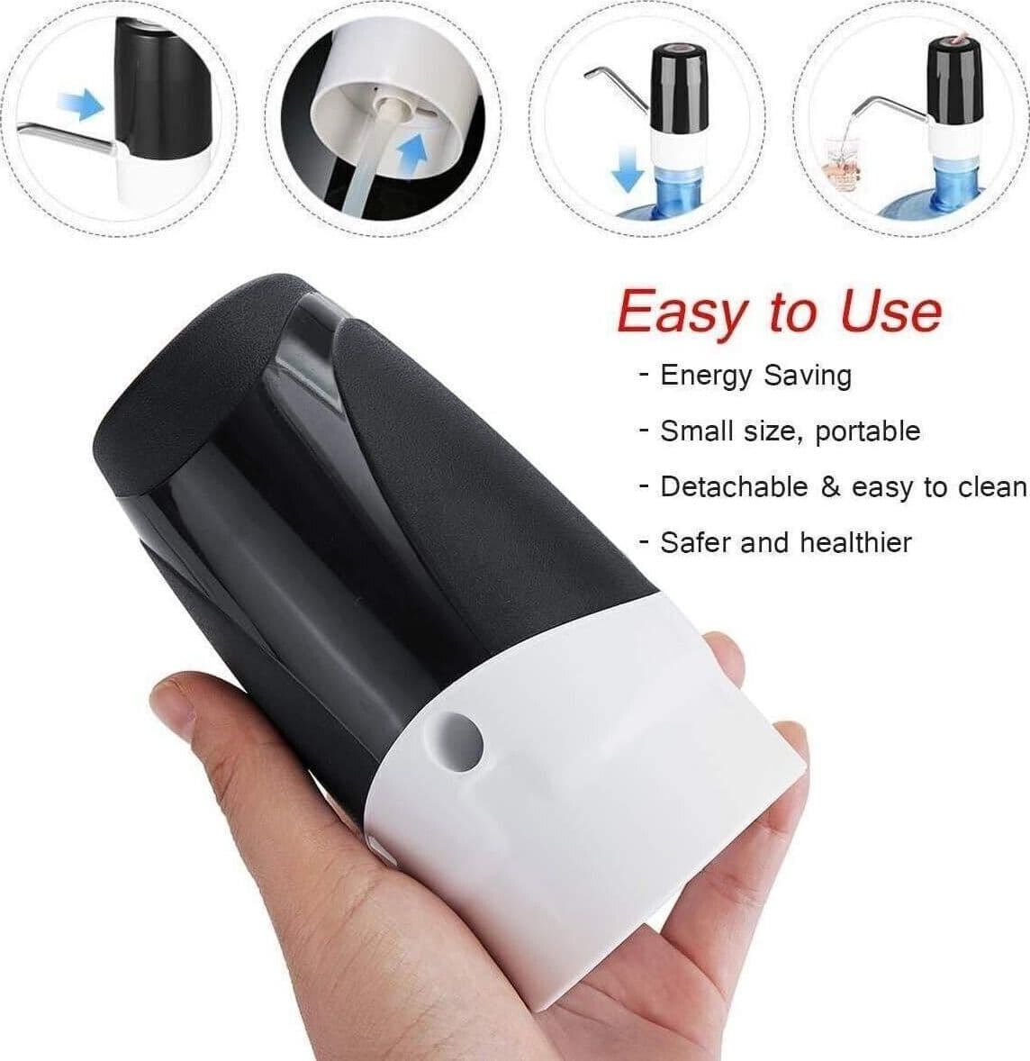 Fontana per Dispenser automatico, pompa dell'acqua con ricarica USB in Distributori e fontane d'acqua CL Store - Battipaglia, commercioVirtuoso.it