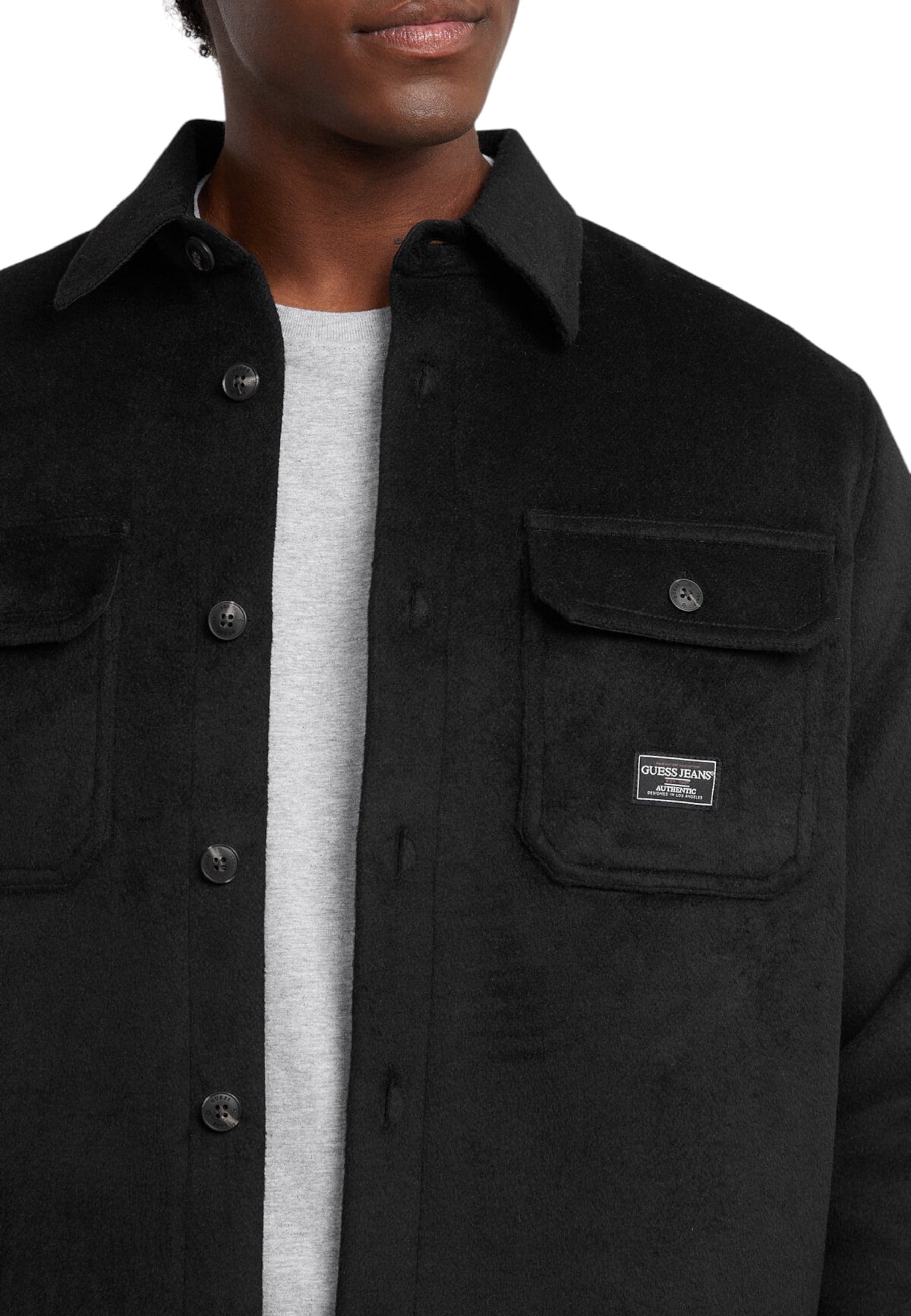 GUESS JEANS Giacca in lana Uomo Guess Jeans da uomo in Giacche Drestige - Casamassima, commercioVirtuoso.it