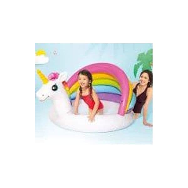 Piscina Gonfiabile 'Unicorno' Cm 127 X 102 X H 69 - Intex in Canotti e gonfiabili galleggianti BricoGo - Marano di Napoli, commercioVirtuoso.it
