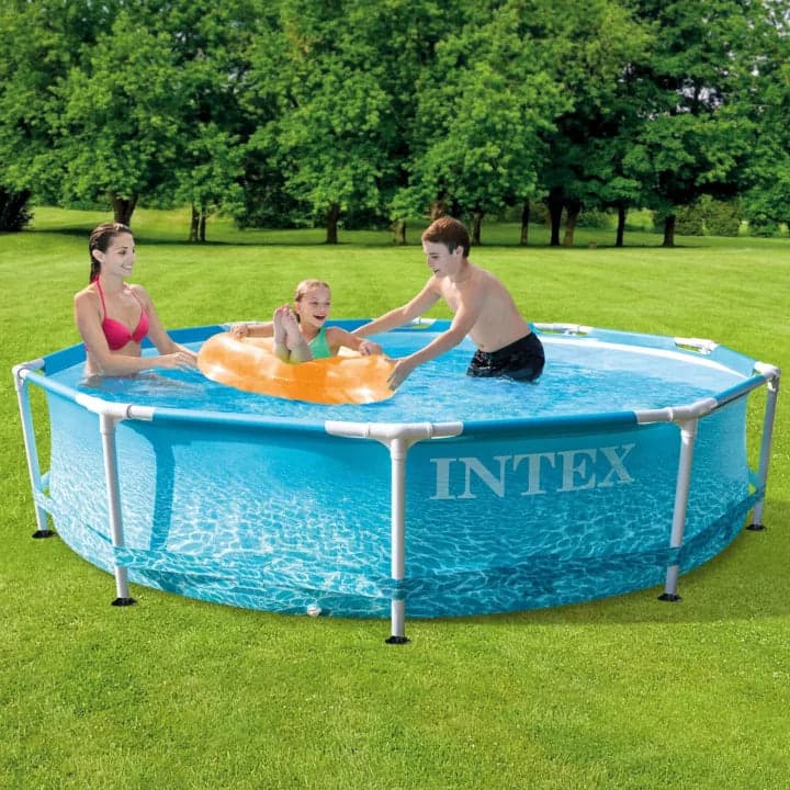 Piscina Con Telaio 'Linea Frame' Cm 305 X 76 - 4485Lt Pompa 1250 L/H - Intex in Piscine fuoriterra BricoGo - Marano di Napoli, commercioVirtuoso.it