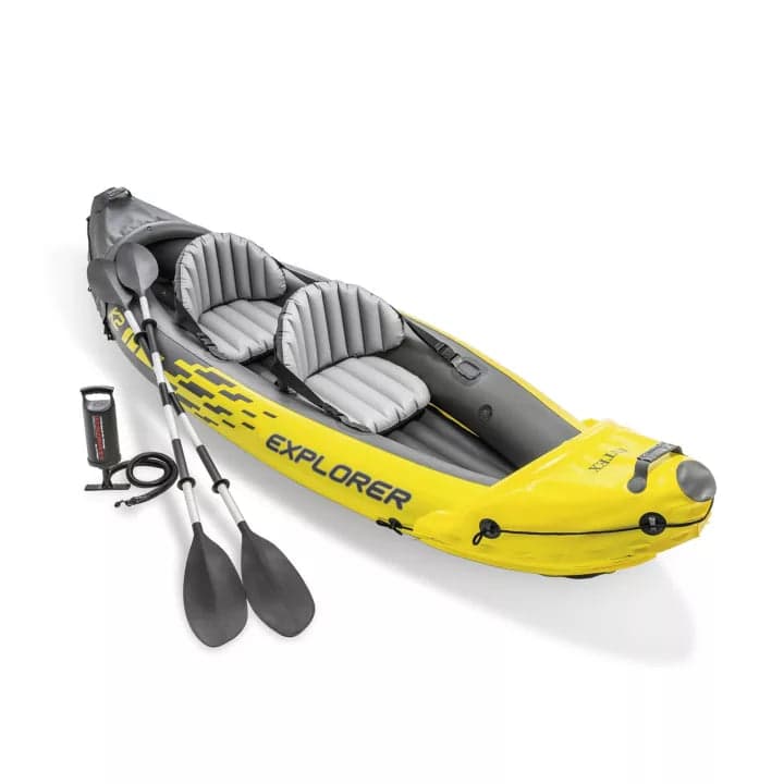 Canoa Gonfiabile 'Explorer K2' Cm 312 X 91 X 51 - 2 Posti - Intex in Kayak gonfiabili BricoGo - Marano di Napoli, commercioVirtuoso.it