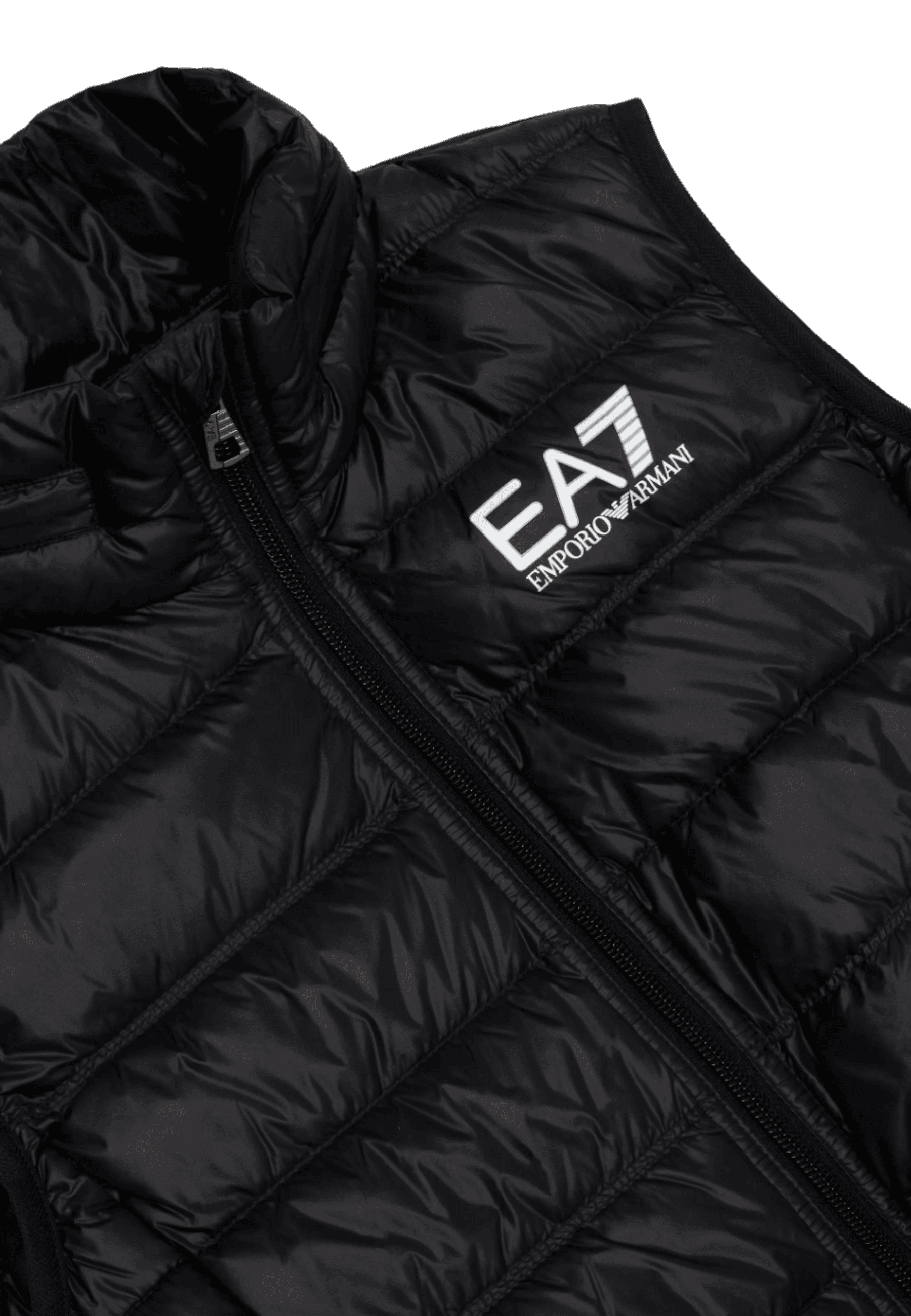 EMPORIO ARMANI Smanicato Bambino Emporio Armani 8NBQ02_BNGPZ_NERO da bambino in Gilet Drestige - Casamassima, commercioVirtuoso.it