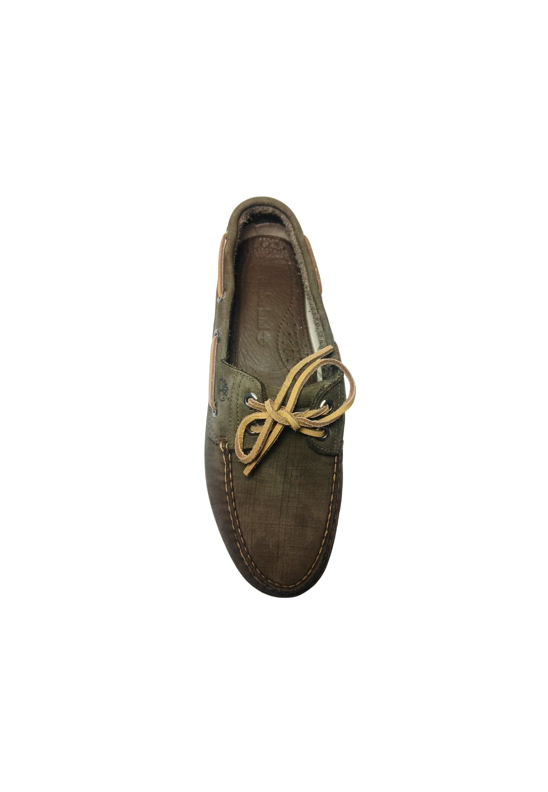 TIMBERLAND Scarpe Uomo Timberland Classic boat shoe Olive Nubuck da uomo in Scarpe da barca Drestige - Casamassima, commercioVirtuoso.it