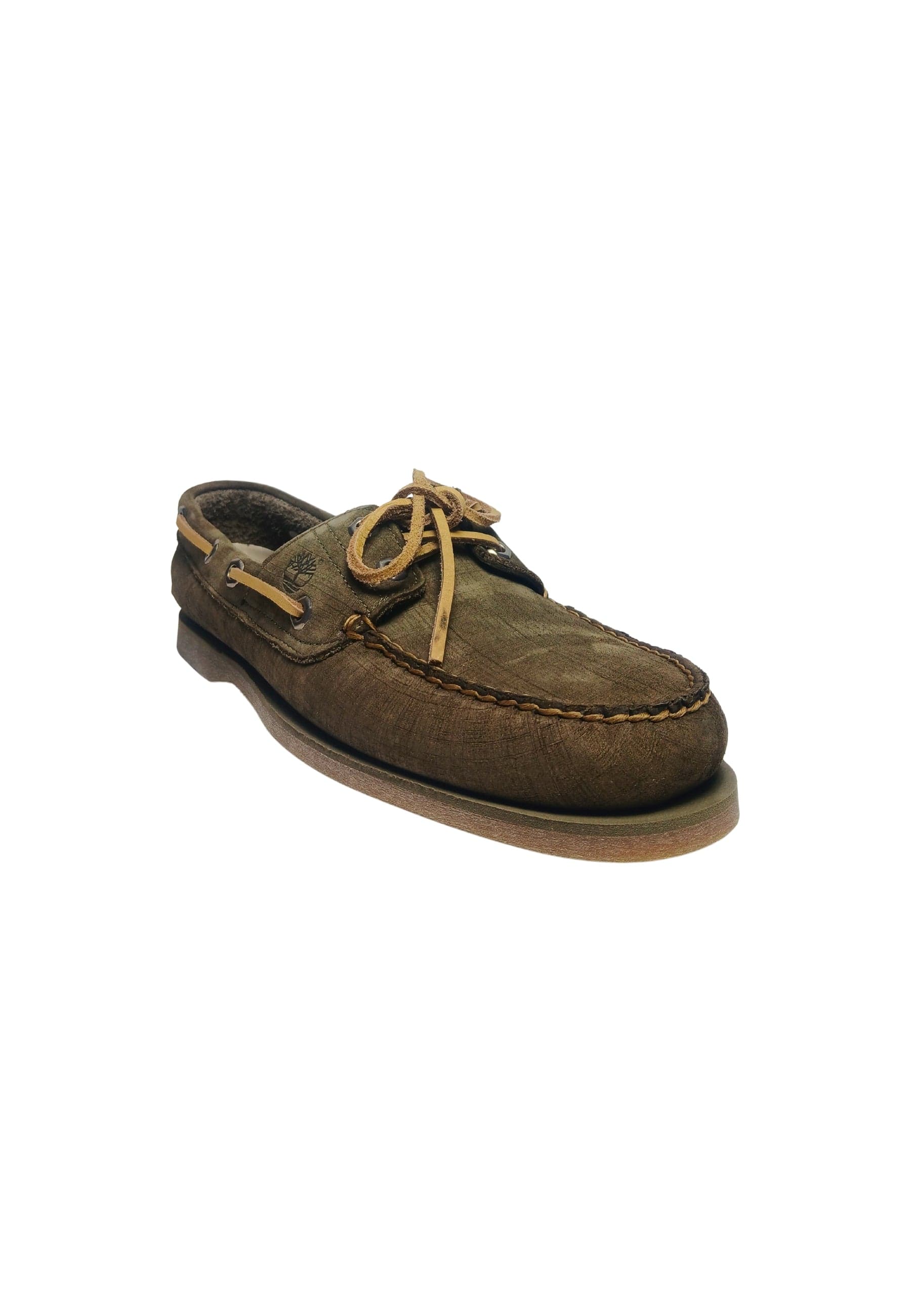 TIMBERLAND Scarpe Uomo Timberland Classic boat shoe Olive Nubuck da uomo in Scarpe da barca Drestige - Casamassima, commercioVirtuoso.it