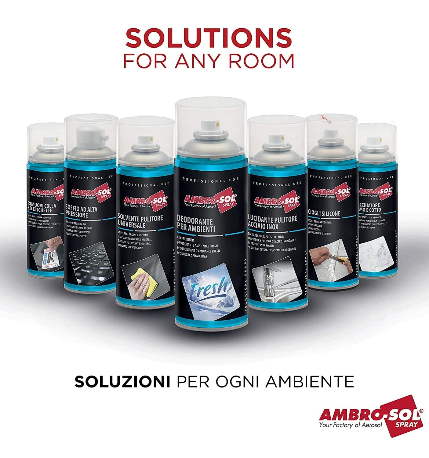 Rimuovi Etichette Spray 200 Ml Ad Azione Rapida Per Colla E Adesivi Ambrosol in Detergenti multiuso BricoGo - Marano di Napoli, commercioVirtuoso.it