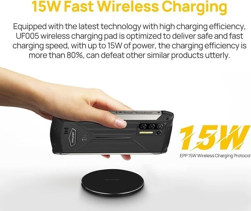 Caricabatterie Wireless Pad di Ricarica Wireless Veloce da 15 W Chip in Caricabatterie a induzione CL Store - Battipaglia, commercioVirtuoso.it