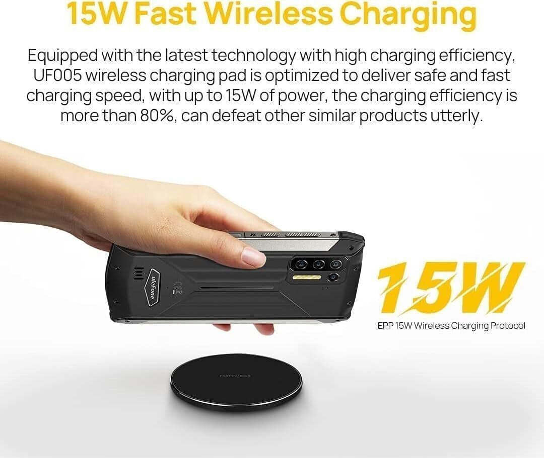 Caricabatterie Wireless Pad di Ricarica Wireless Veloce da 15 W Chip in Caricabatterie a induzione CL Store - Battipaglia, commercioVirtuoso.it
