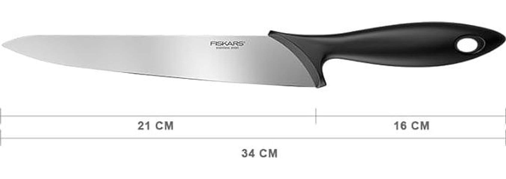 Fiskars Coltello Cucina Essential Lama Cm. 21 in Set di coltelli da cucina BricoGo - Marano di Napoli, commercioVirtuoso.it