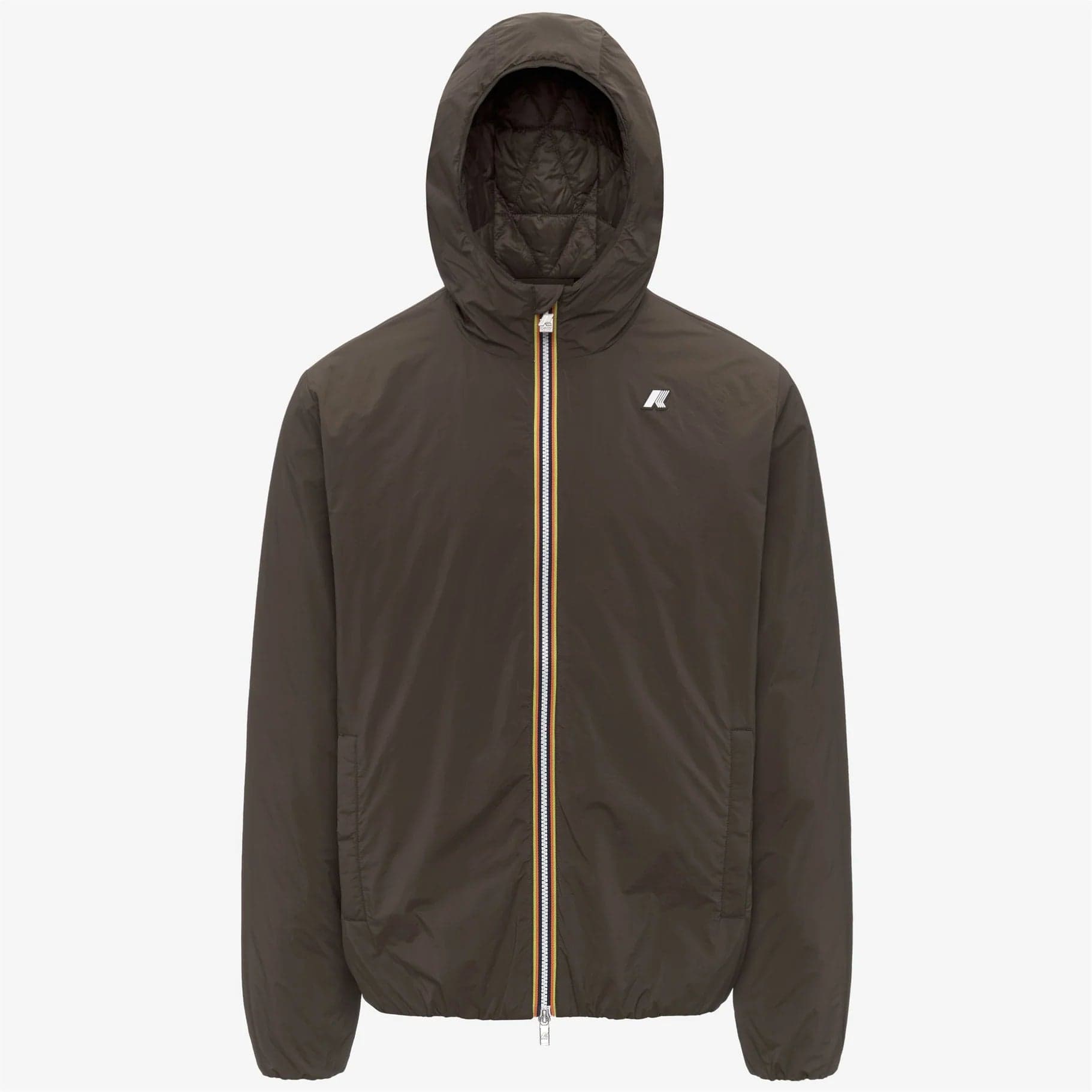 K-Way Giacca corta Uomo K-way Jack Plain Warm K2136DW-XRG Black olive da uomo in Giacche Drestige - Casamassima, commercioVirtuoso.it