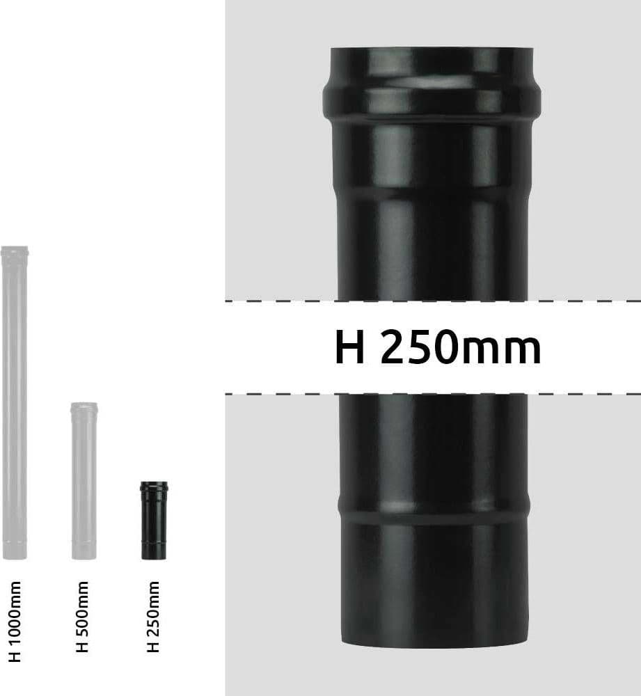 Tubo Per Stufe A Pellet 'Light' Ø 80X250 Mm - Save in Tubi di scarico BricoGo - Marano di Napoli, commercioVirtuoso.it