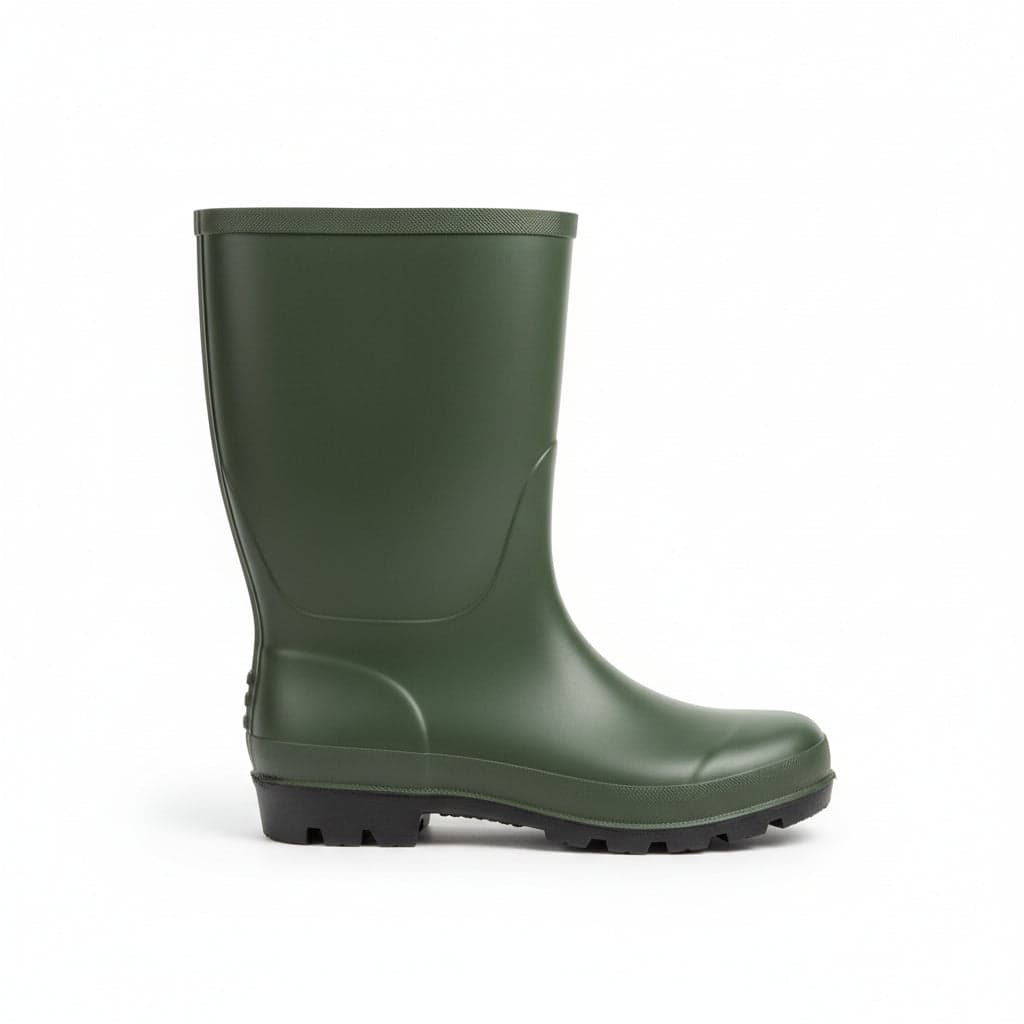 Stivali A Tronchetto In Pvc Verde- - Nâ°38 - 1 Paio Excel