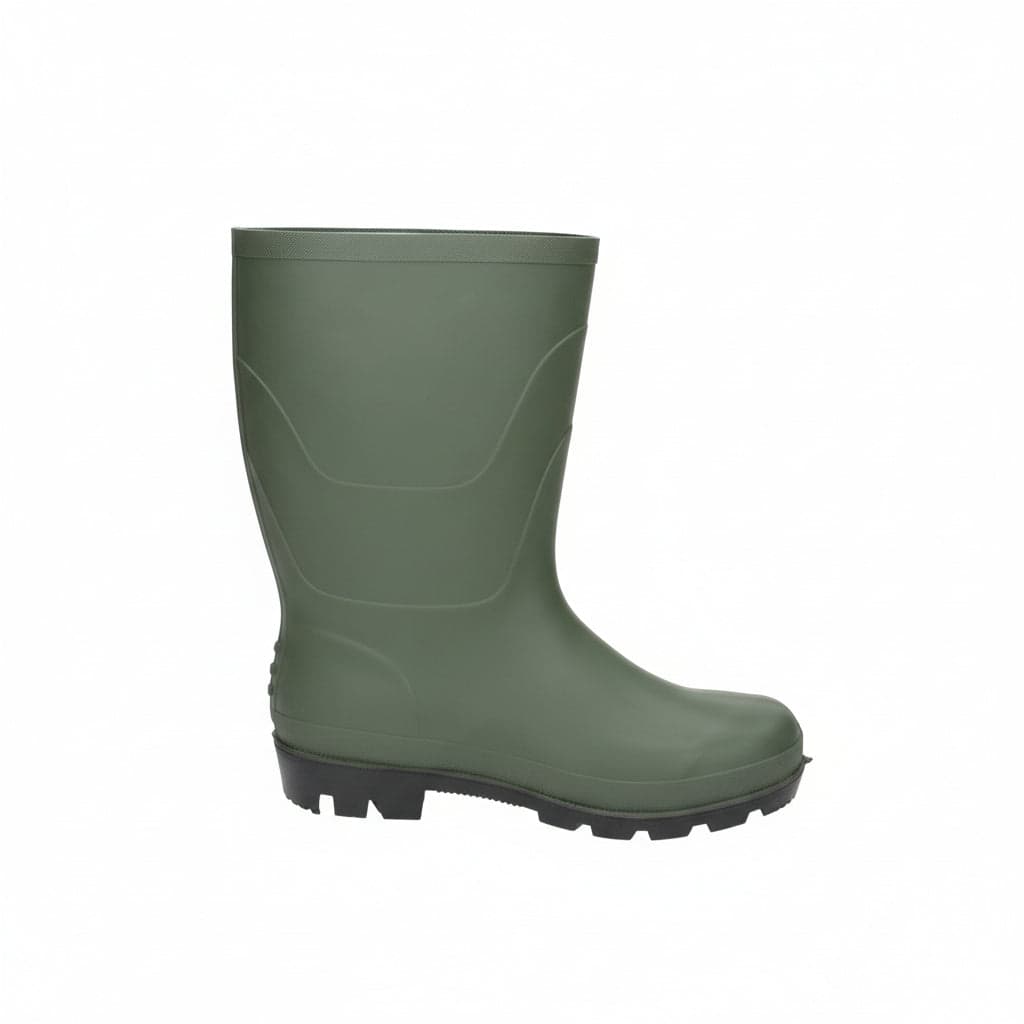 Stivali A Tronchetto In Pvc Verde- - Nâ°43 - 1 Paio Excel