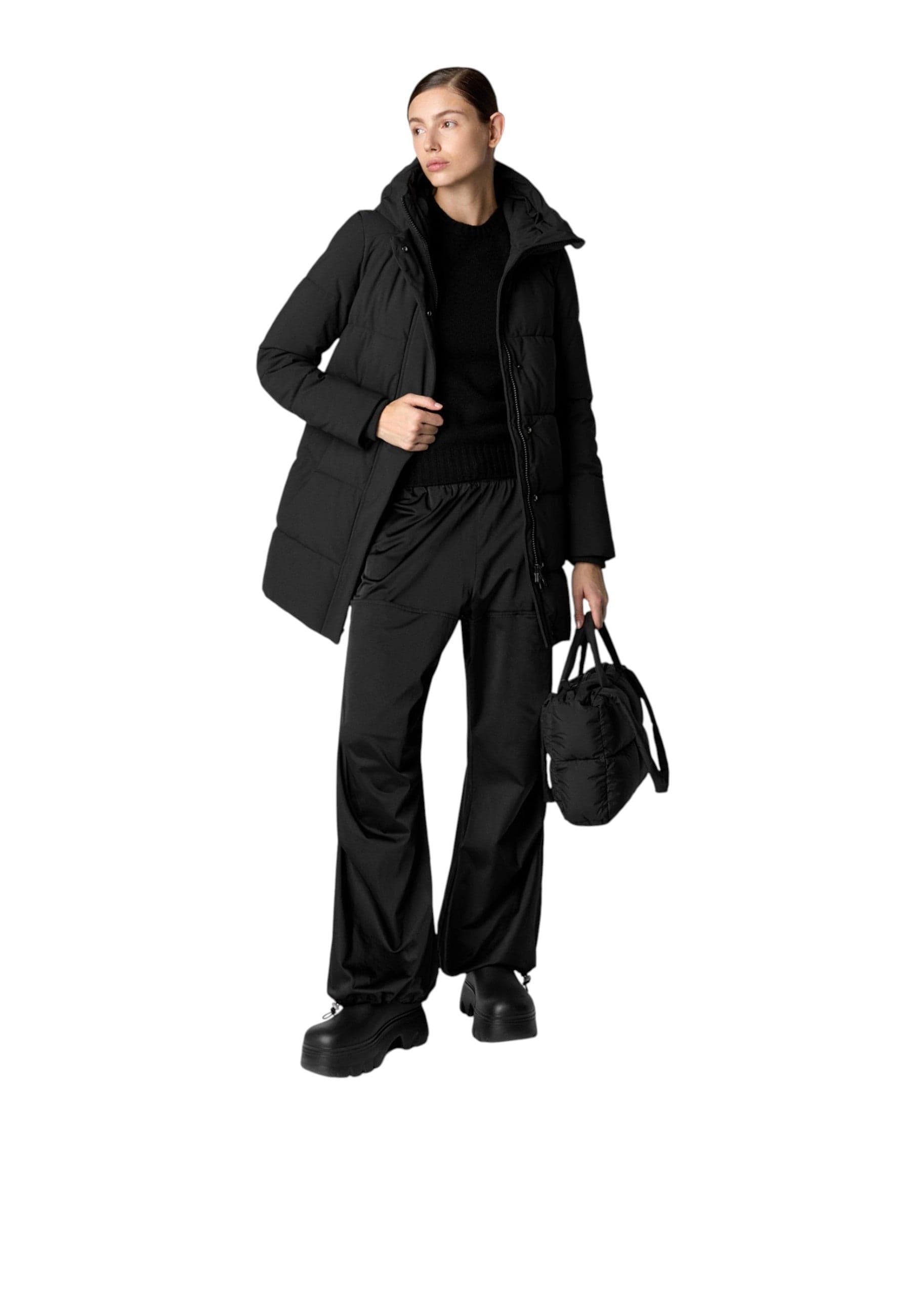 SAVE THE DUCK Parka con cappuccio Donna save the duck p40998w-leaf21-12 Bethany da donna in Giacche Drestige - Casamassima, commercioVirtuoso.it