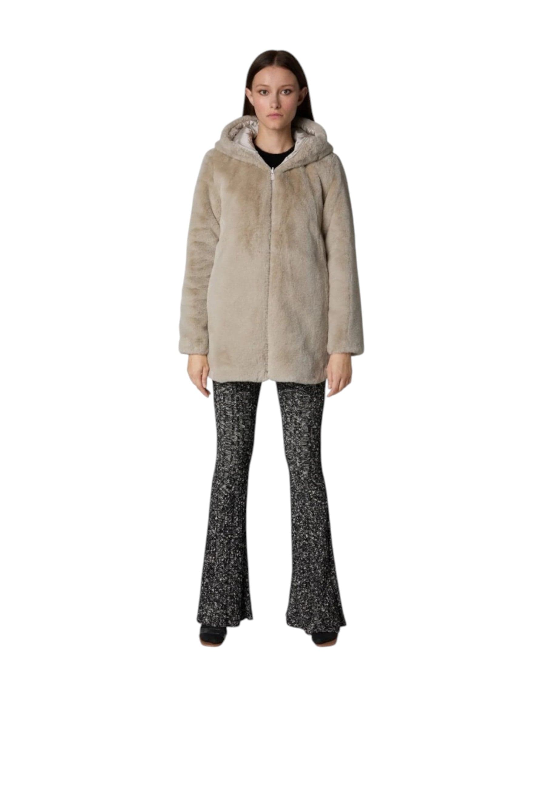 SAVE THE DUCK Cappotto con cappuccio Donna save the duck d40070w-fury21-1 Bridget da donna in Cappotti Drestige - Casamassima, commercioVirtuoso.it