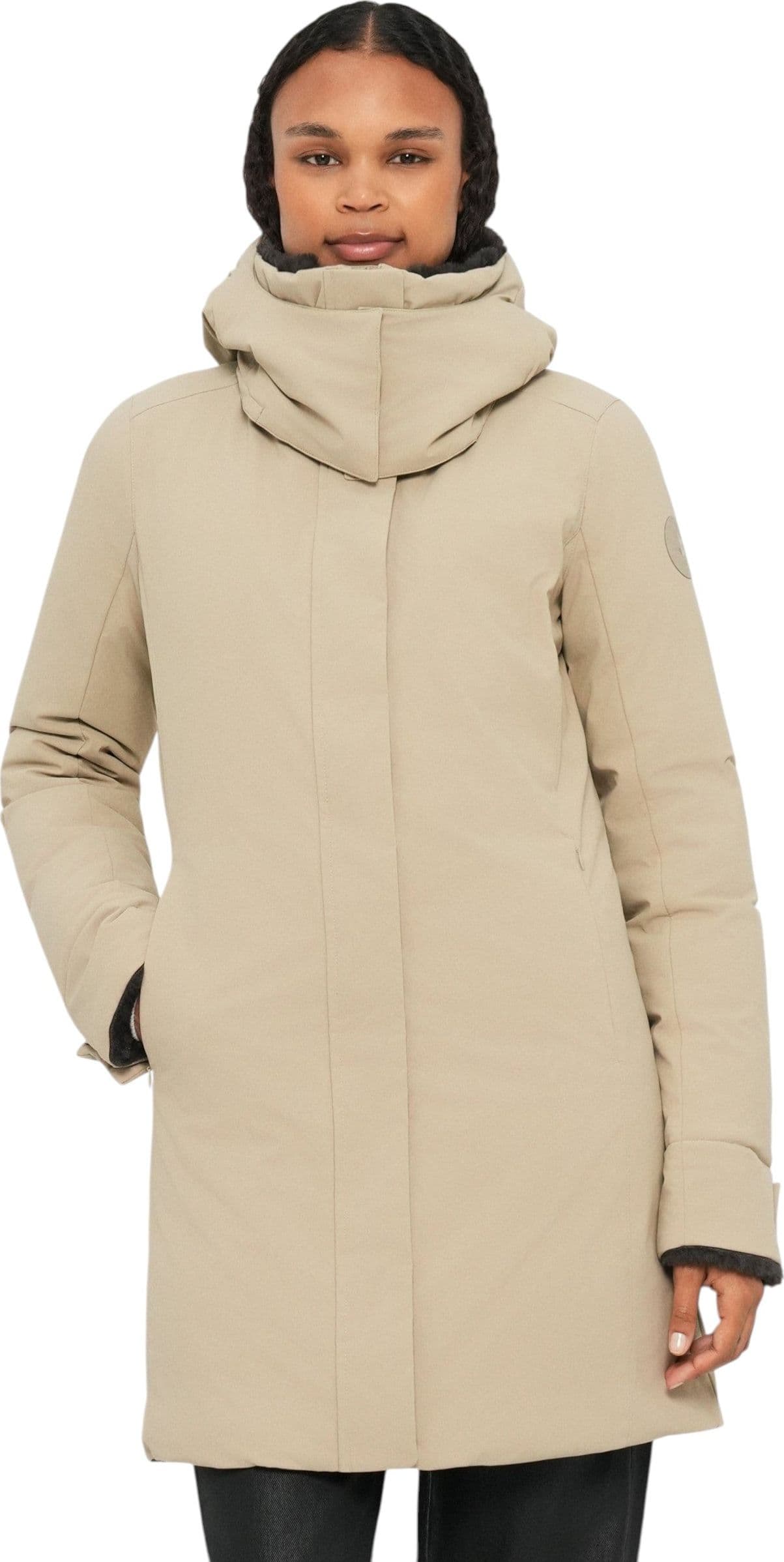 SAVE THE DUCK Parka con cappuccio Donna save the duck p42800w-smeg21-22 Samantah da donna in Giacche Drestige - Casamassima, commercioVirtuoso.it
